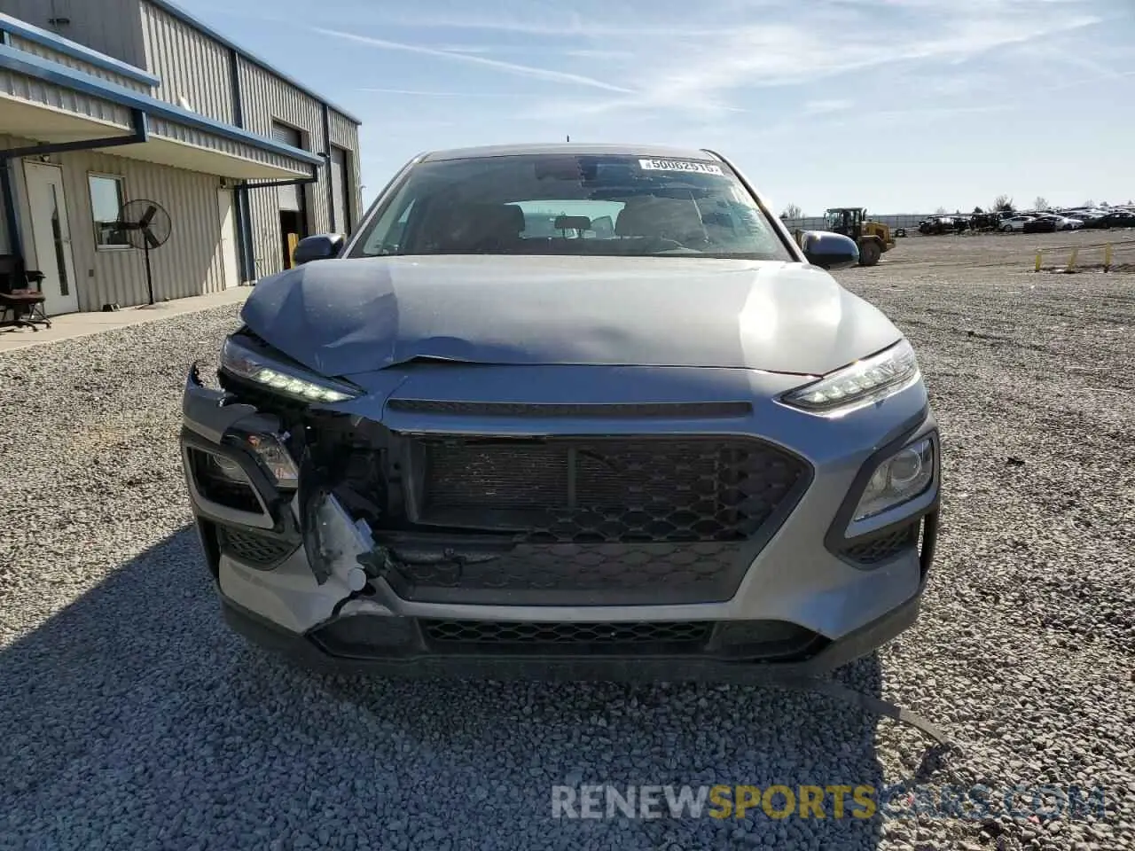 5 Photograph of a damaged car KM8K12AAXMU702555 HYUNDAI KONA 2021
