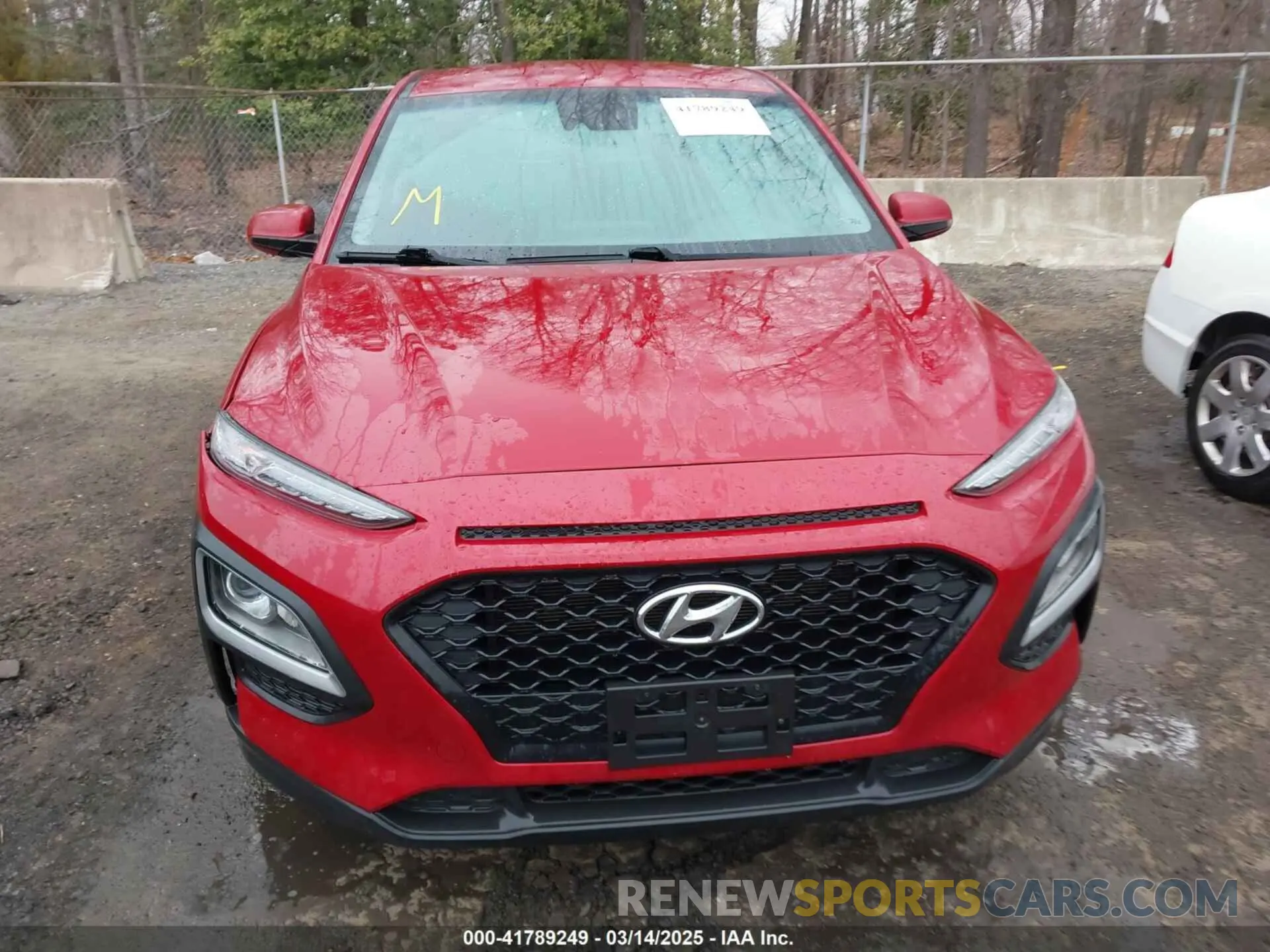 12 Photograph of a damaged car KM8K1CAA0MU736896 HYUNDAI KONA 2021