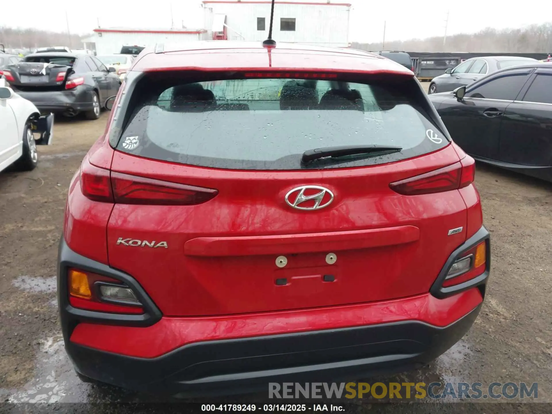 16 Photograph of a damaged car KM8K1CAA0MU736896 HYUNDAI KONA 2021