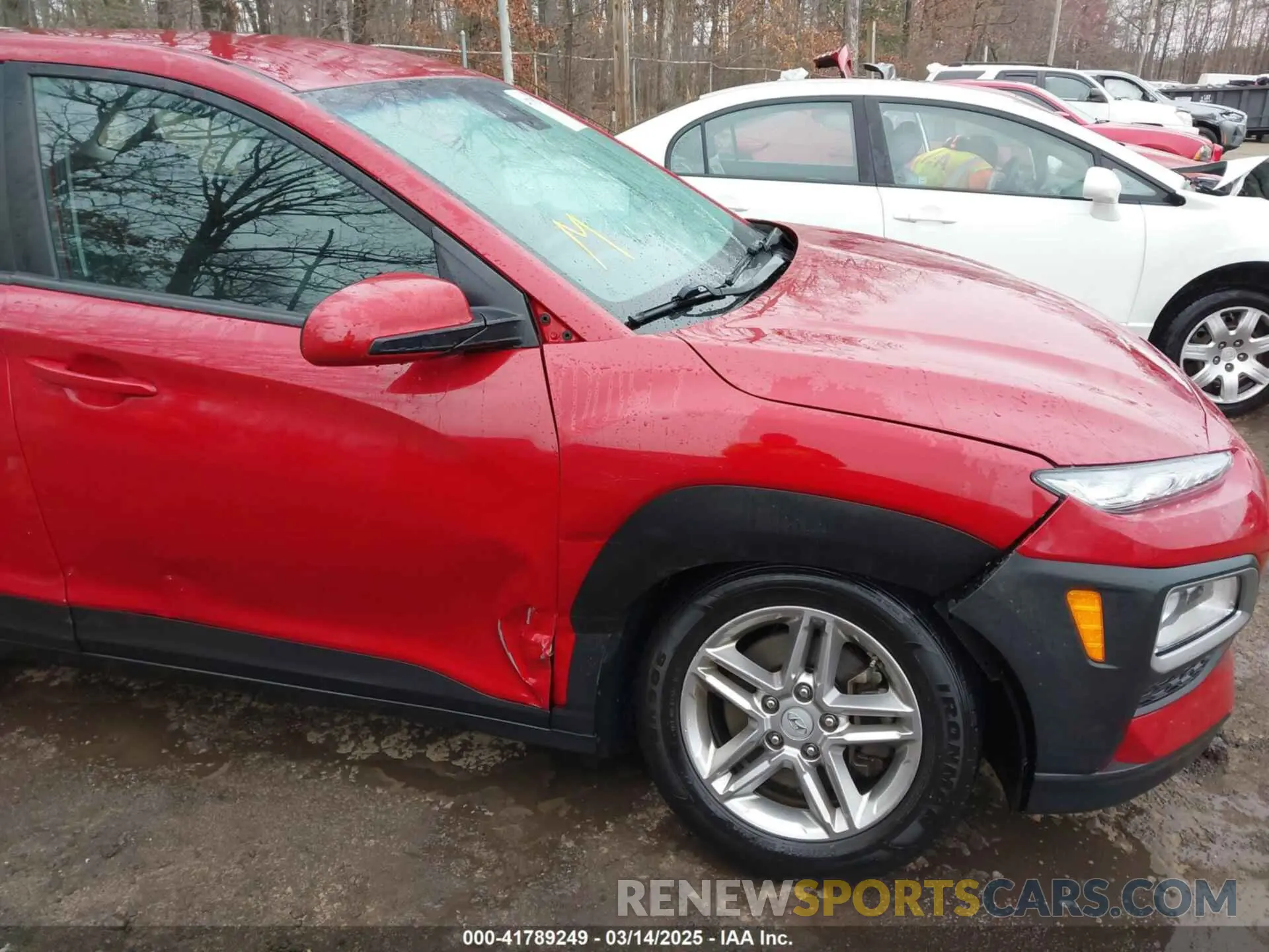 6 Photograph of a damaged car KM8K1CAA0MU736896 HYUNDAI KONA 2021