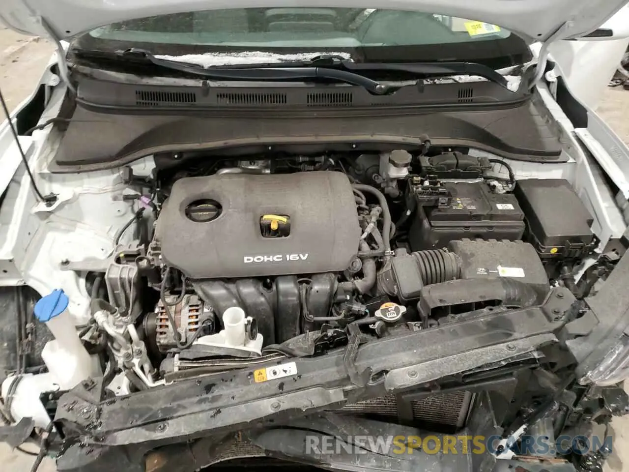 12 Photograph of a damaged car KM8K1CAA1MU600759 HYUNDAI KONA 2021