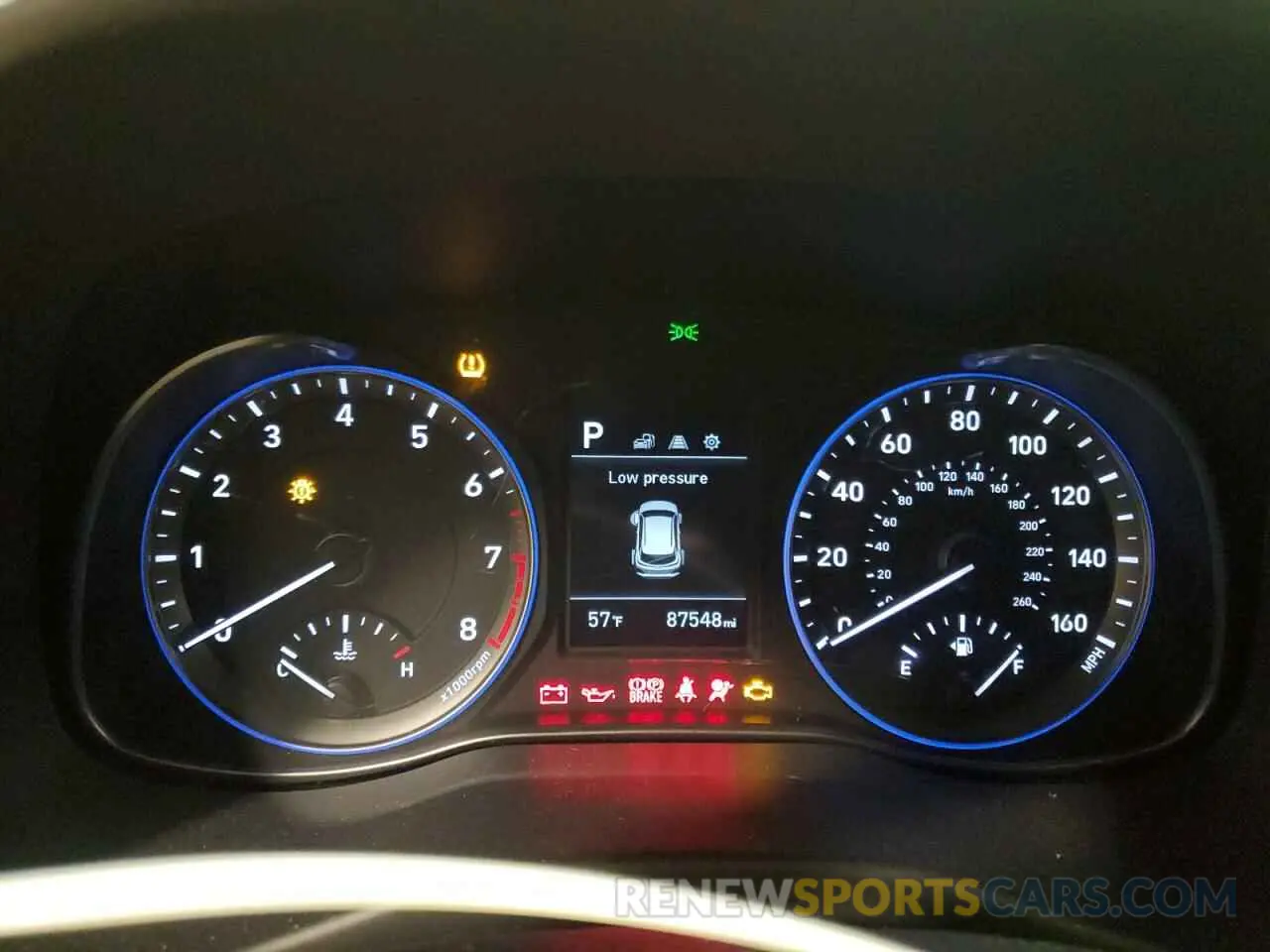 9 Photograph of a damaged car KM8K1CAA1MU600759 HYUNDAI KONA 2021