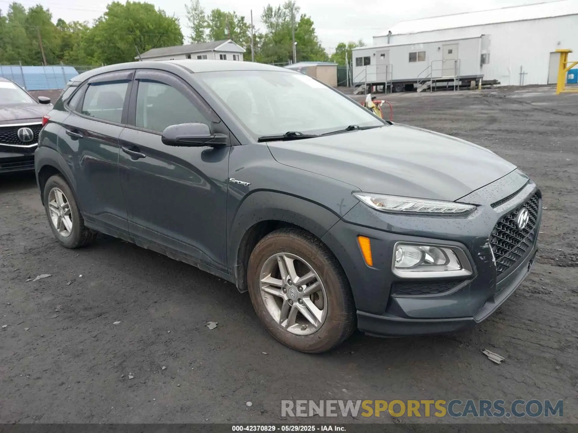 1 Photograph of a damaged car KM8K1CAA1MU648231 HYUNDAI KONA 2021