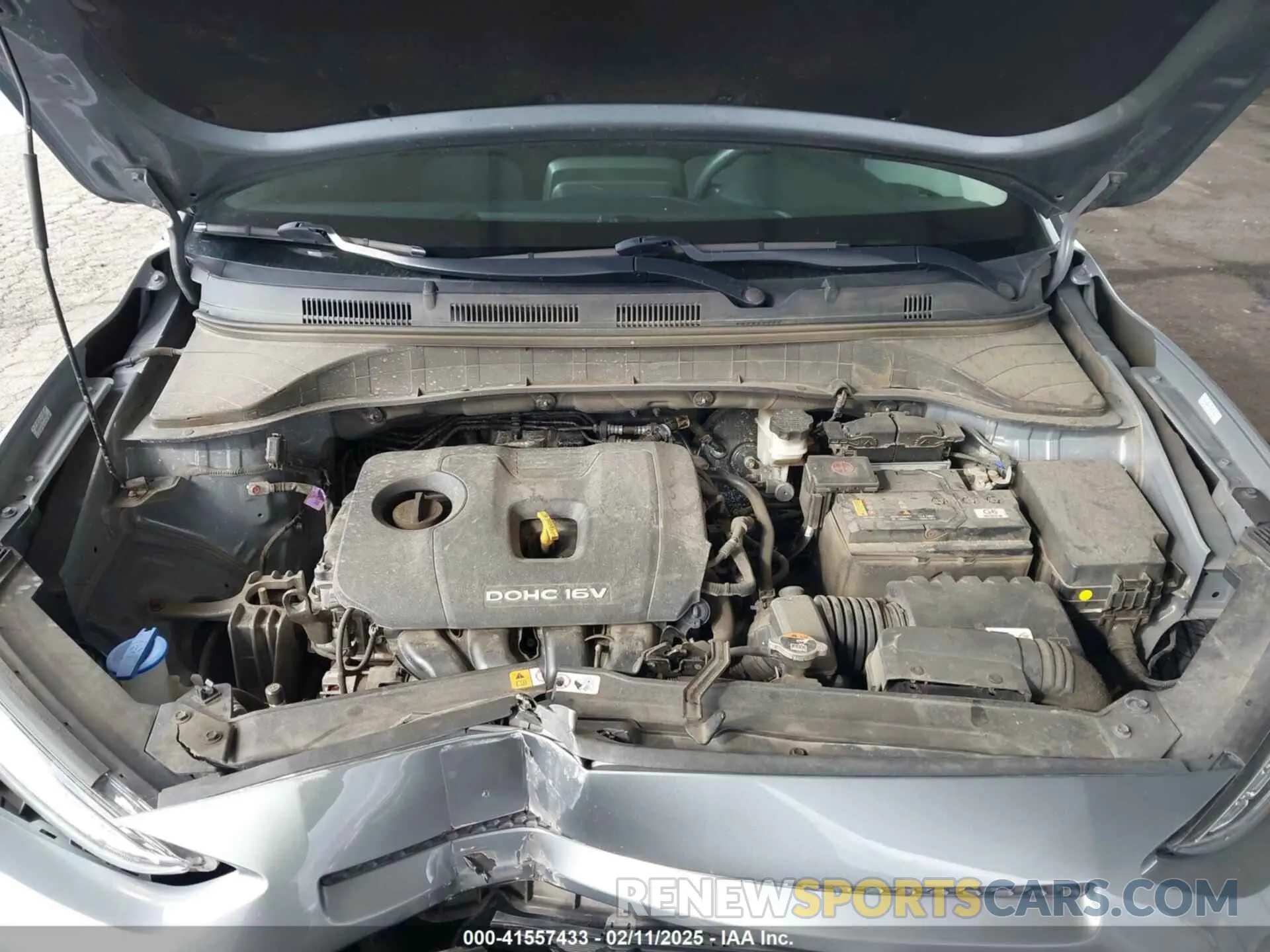 10 Photograph of a damaged car KM8K1CAA1MU690480 HYUNDAI KONA 2021