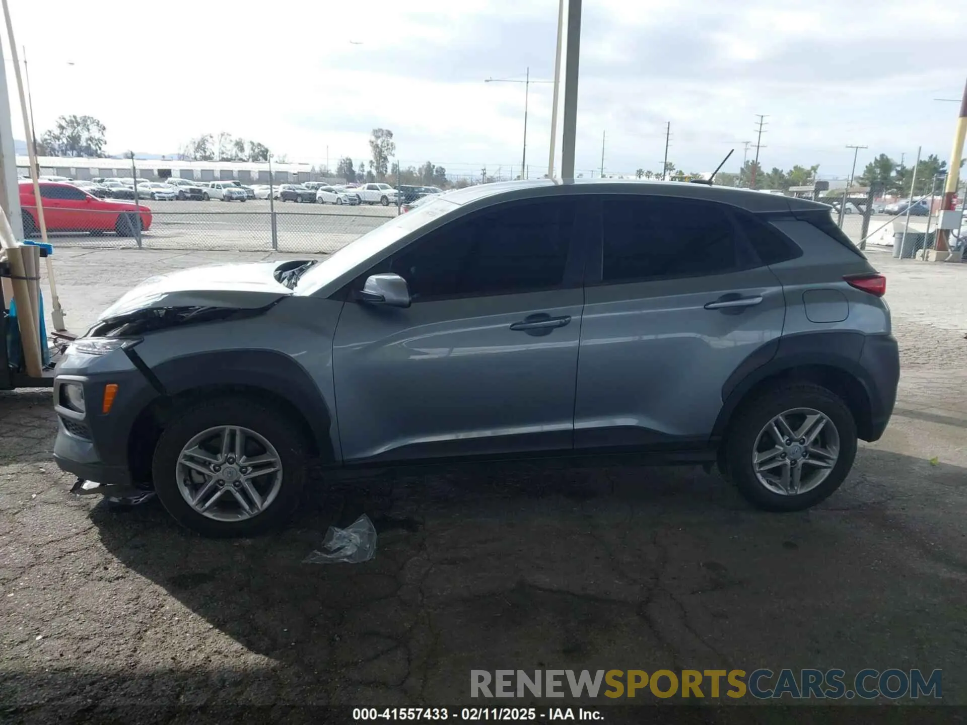14 Photograph of a damaged car KM8K1CAA1MU690480 HYUNDAI KONA 2021