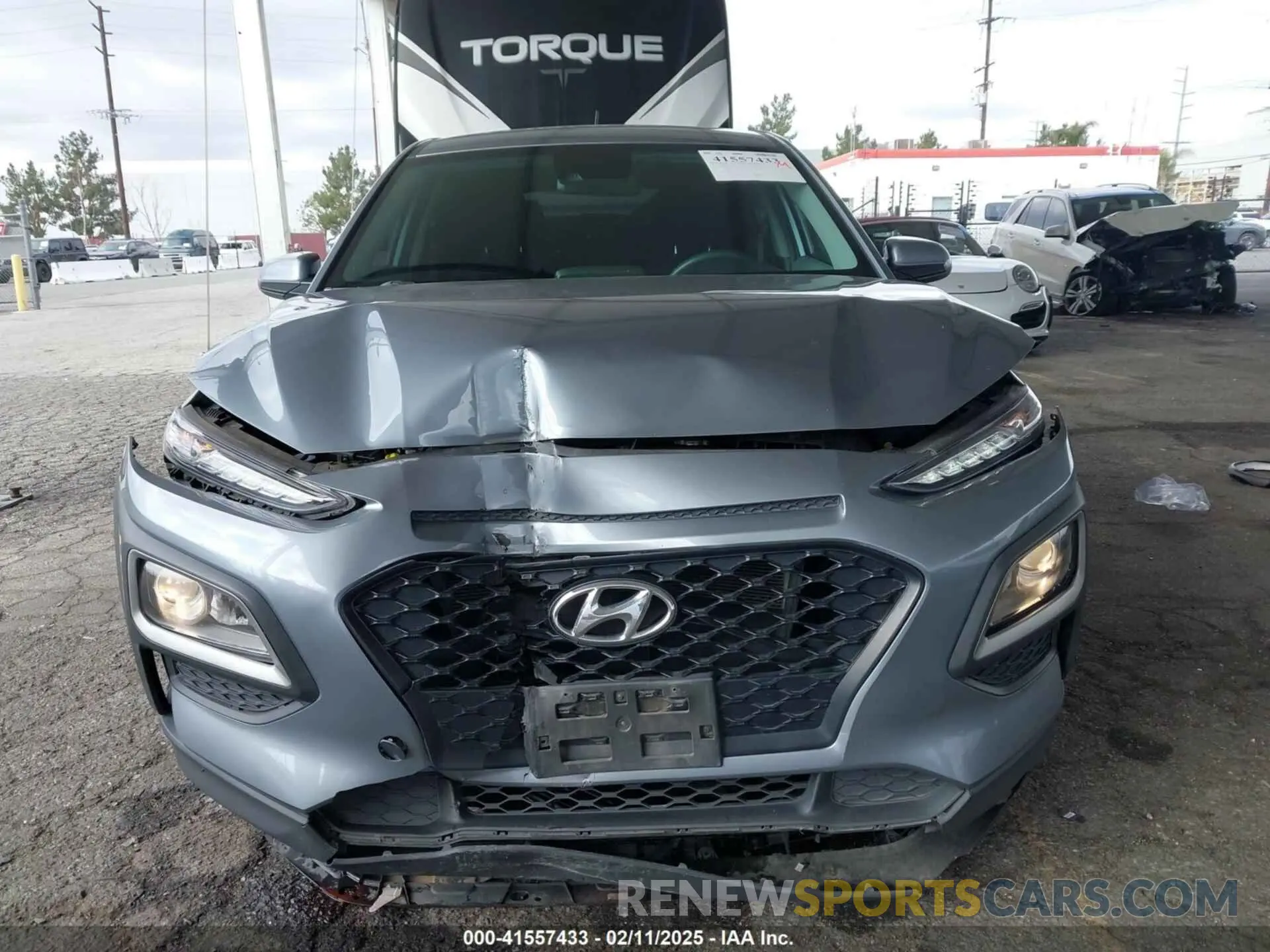 6 Photograph of a damaged car KM8K1CAA1MU690480 HYUNDAI KONA 2021