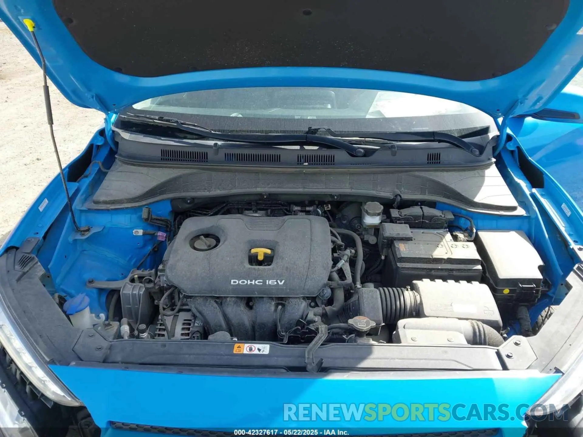 10 Photograph of a damaged car KM8K1CAA3MU635352 HYUNDAI KONA 2021