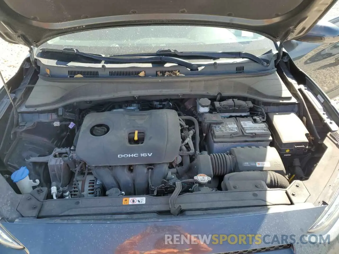 14 Photograph of a damaged car KM8K1CAA3MU653690 HYUNDAI KONA 2021
