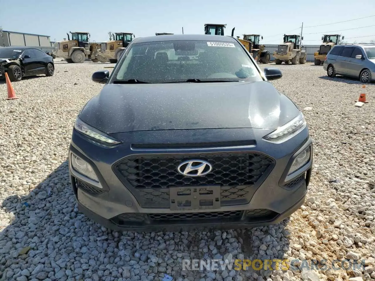 5 Photograph of a damaged car KM8K1CAA3MU653690 HYUNDAI KONA 2021