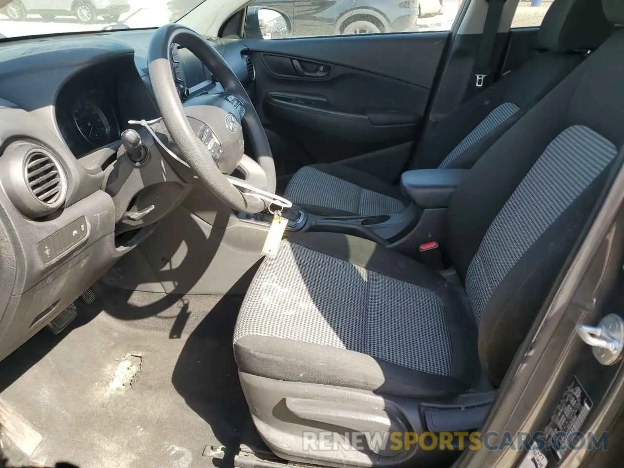 7 Photograph of a damaged car KM8K1CAA3MU653690 HYUNDAI KONA 2021