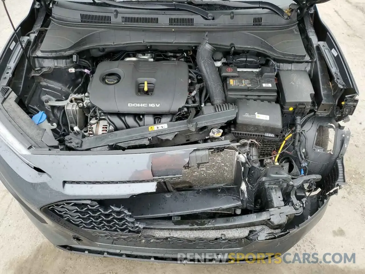 12 Photograph of a damaged car KM8K1CAA4MU685385 HYUNDAI KONA 2021