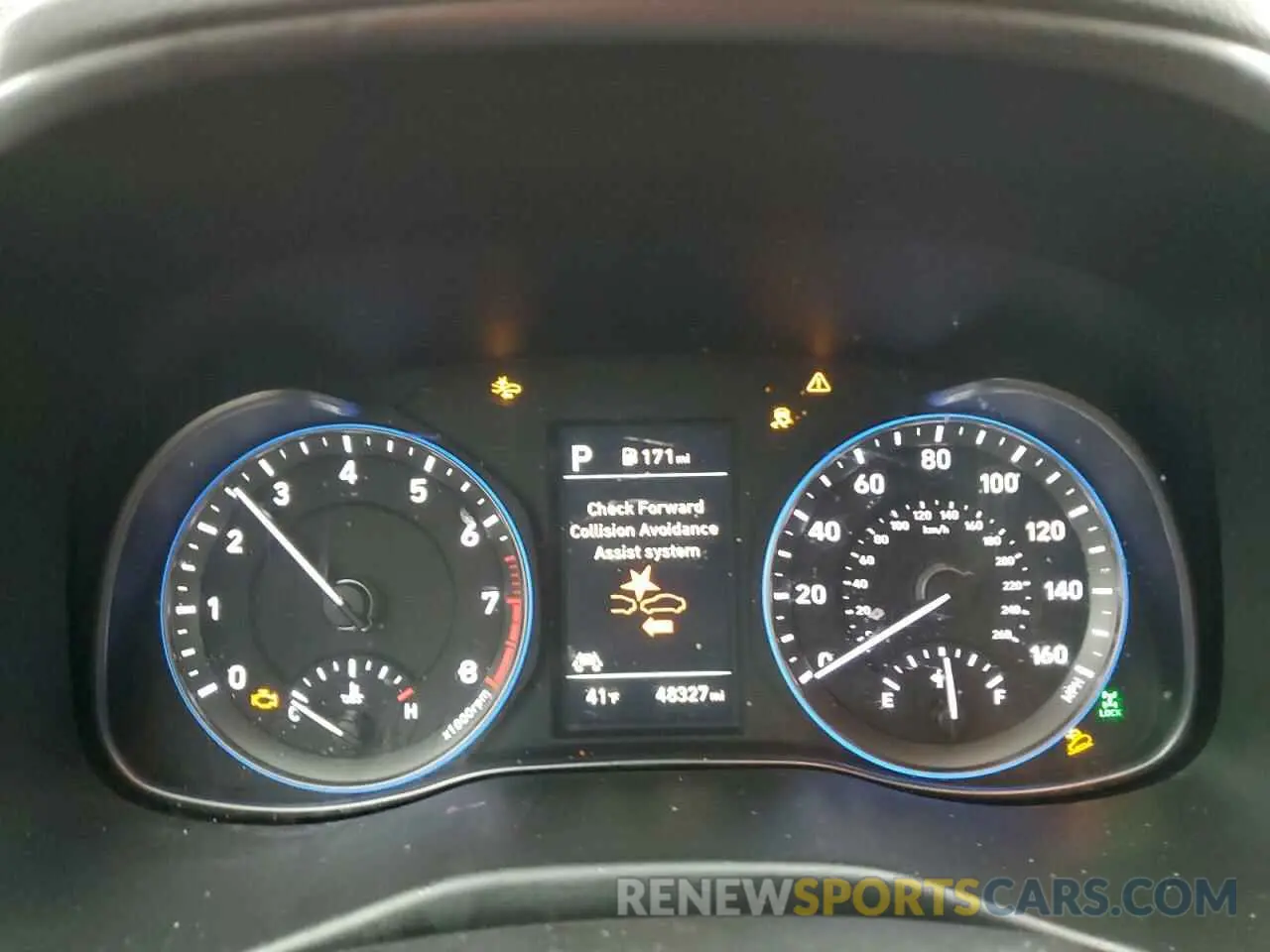 9 Photograph of a damaged car KM8K1CAA4MU685385 HYUNDAI KONA 2021