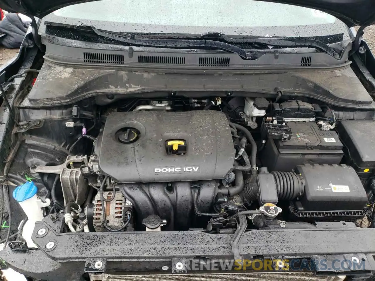 12 Photograph of a damaged car KM8K1CAA4MU705330 HYUNDAI KONA 2021