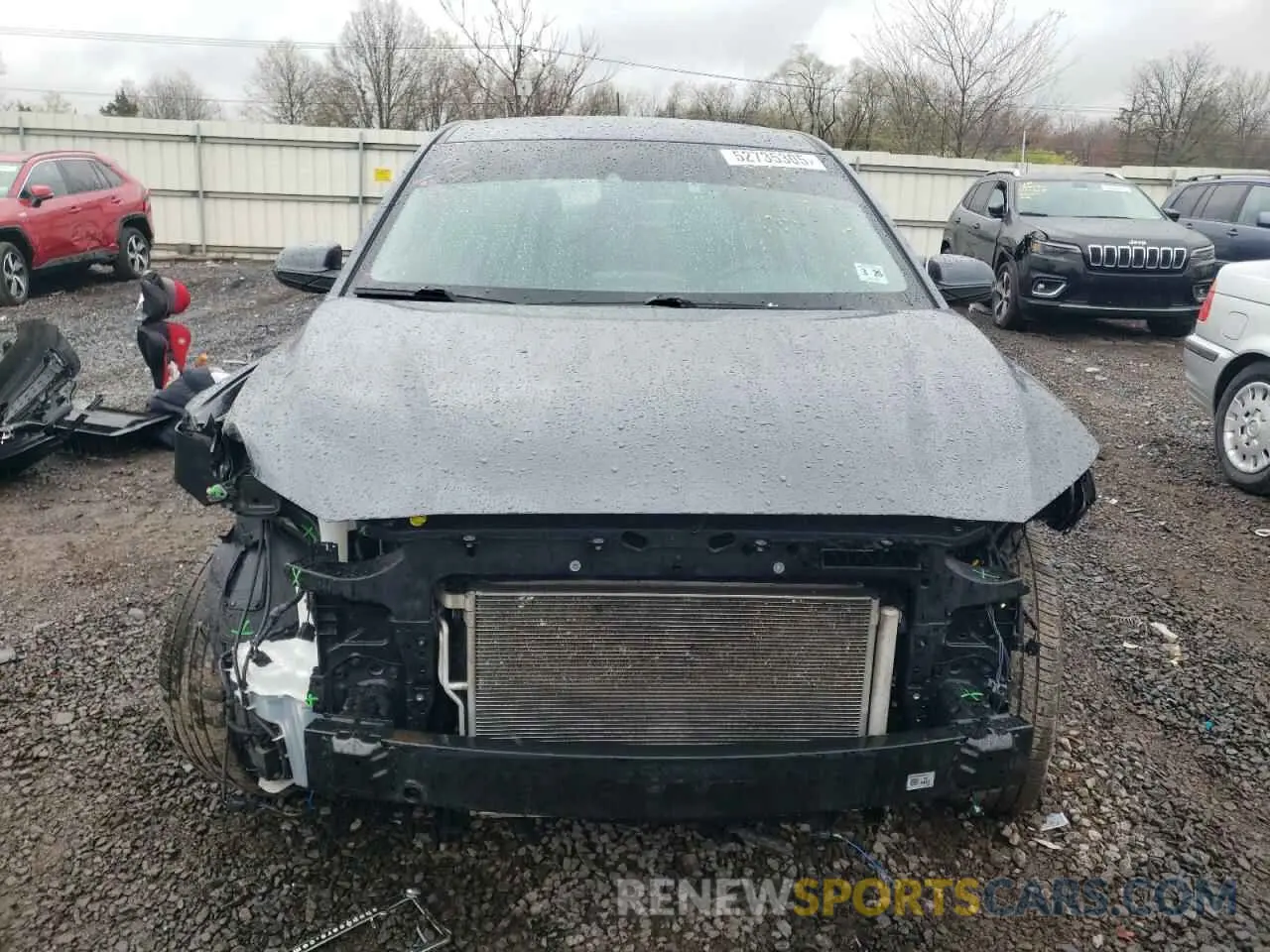5 Photograph of a damaged car KM8K1CAA4MU705330 HYUNDAI KONA 2021