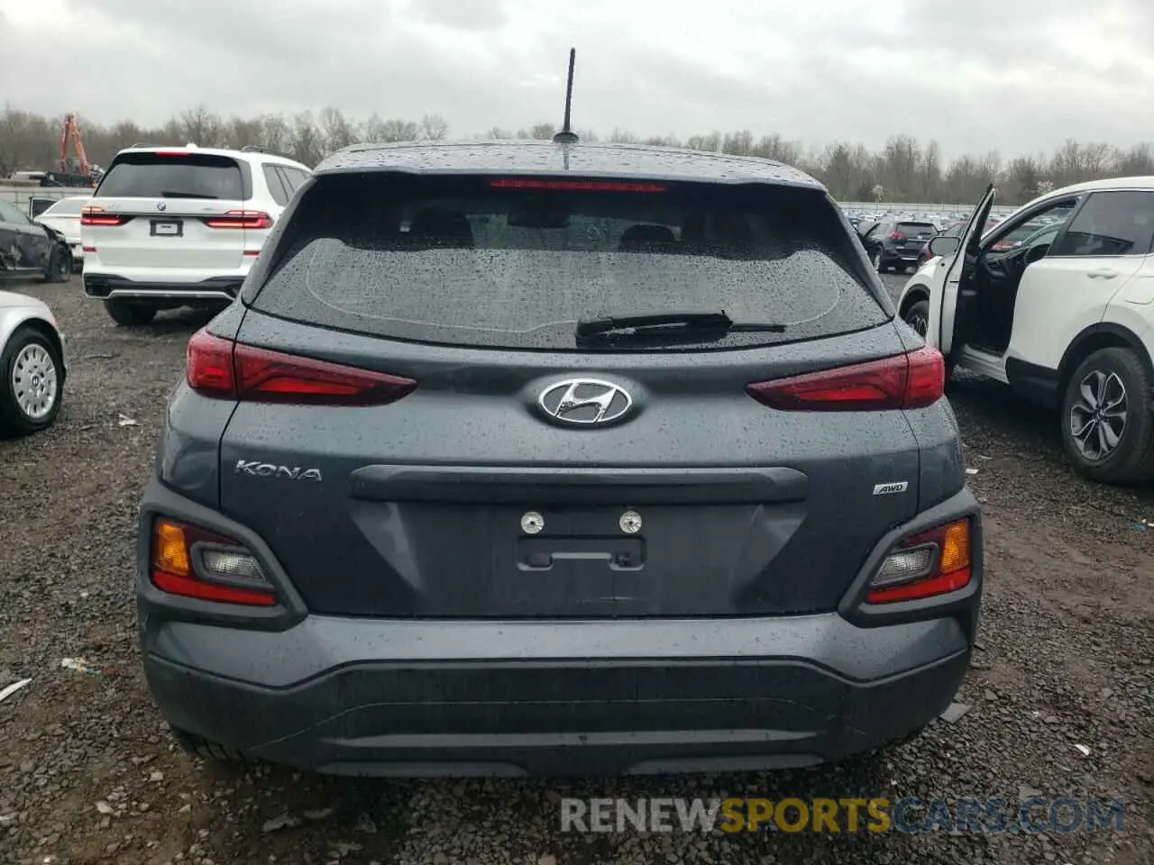 6 Photograph of a damaged car KM8K1CAA4MU705330 HYUNDAI KONA 2021