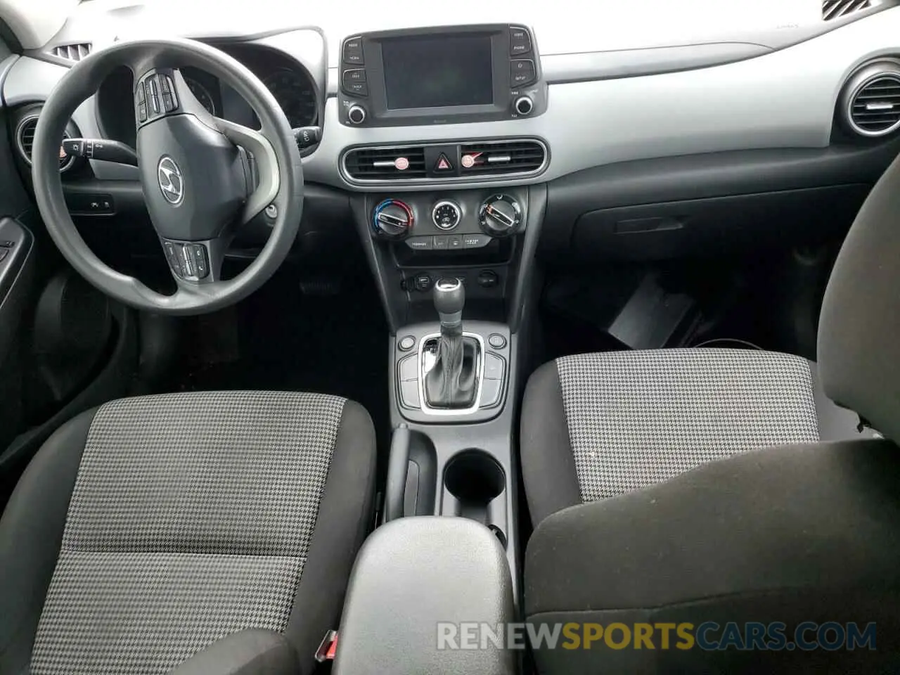8 Photograph of a damaged car KM8K1CAA4MU705330 HYUNDAI KONA 2021