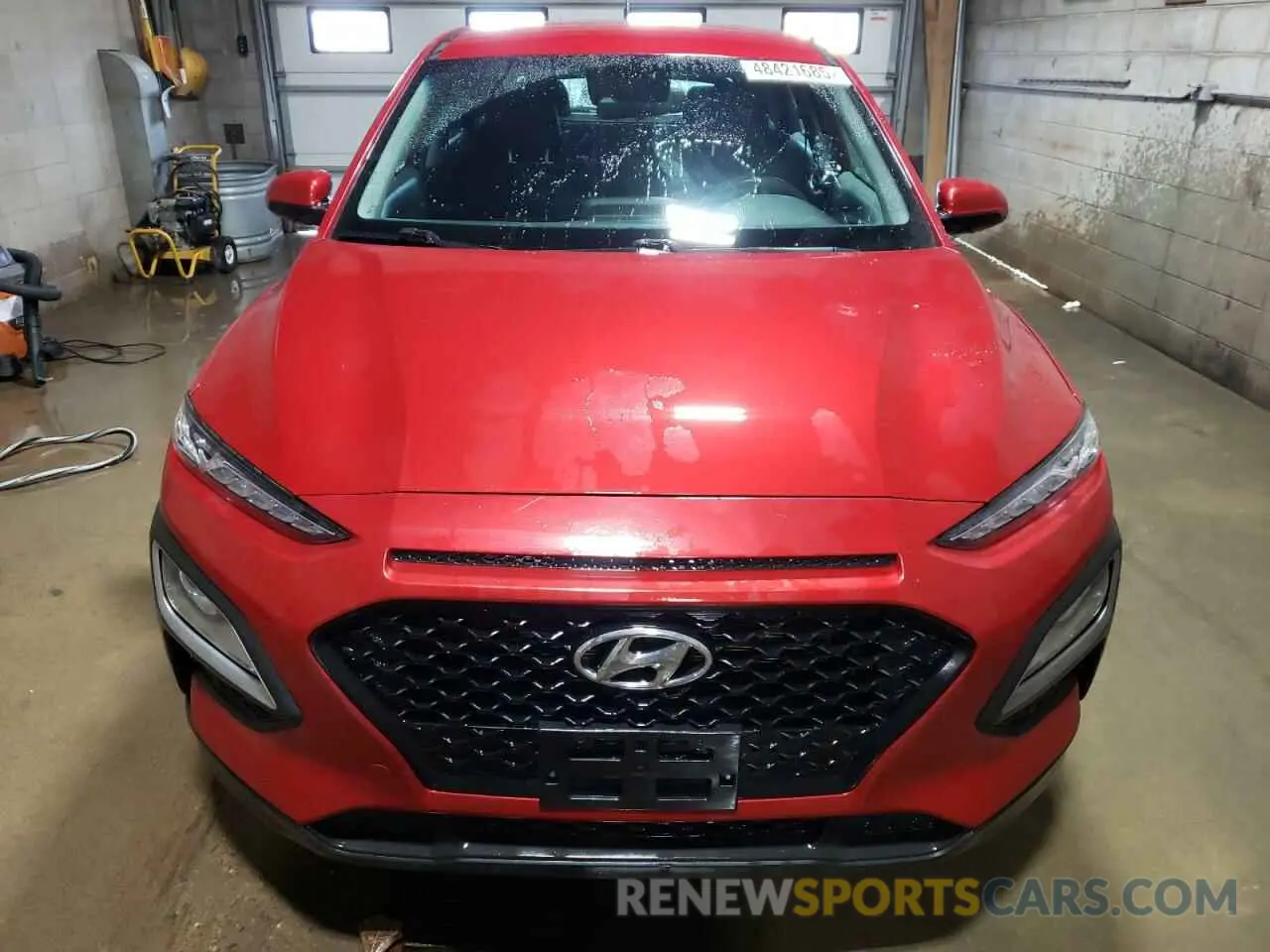 5 Photograph of a damaged car KM8K1CAA4MU739039 HYUNDAI KONA 2021