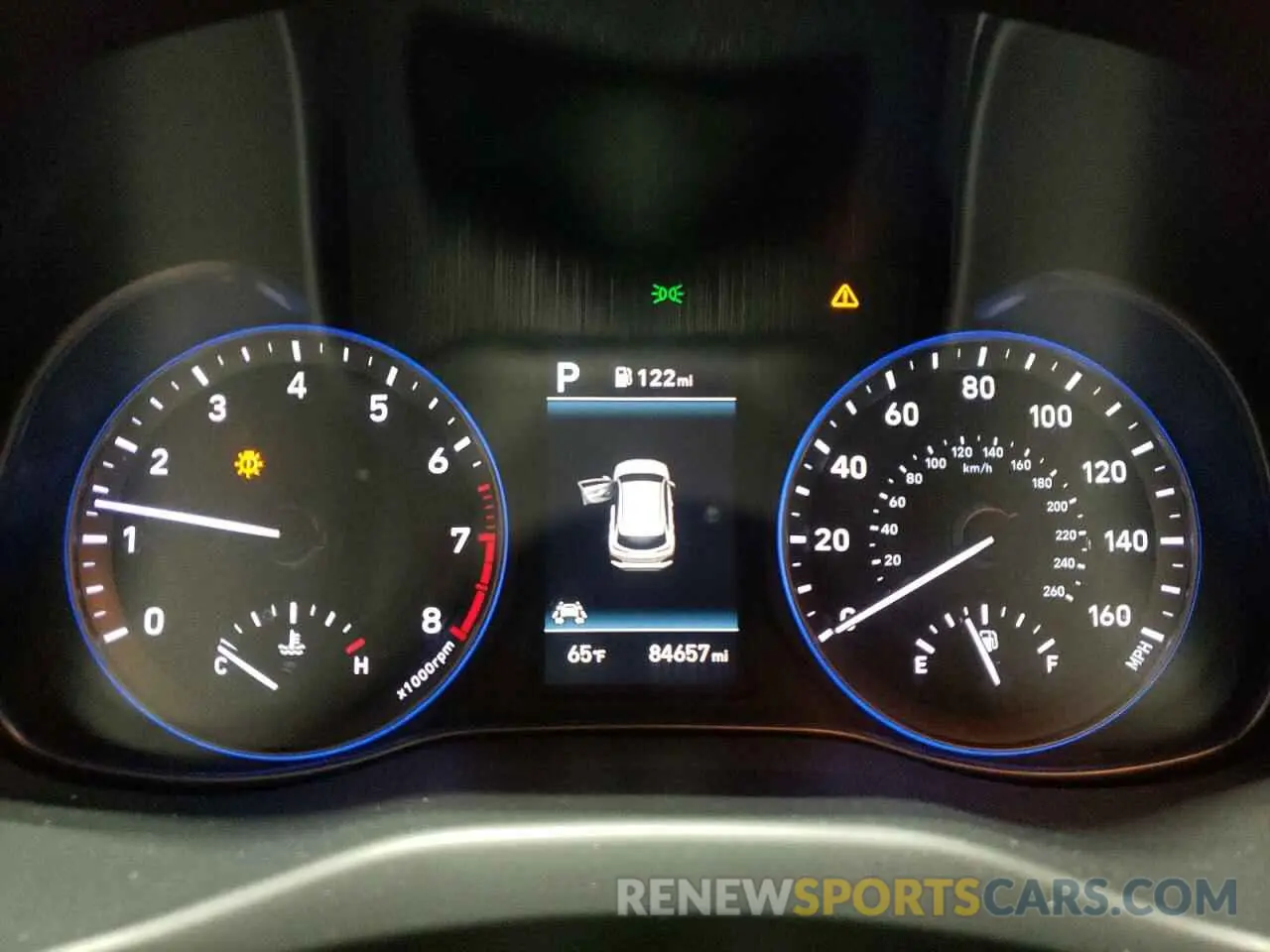 9 Photograph of a damaged car KM8K1CAA4MU739039 HYUNDAI KONA 2021