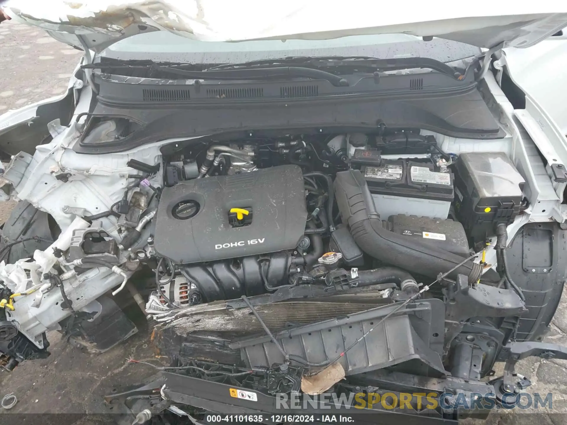10 Photograph of a damaged car KM8K1CAA5MU643582 HYUNDAI KONA 2021
