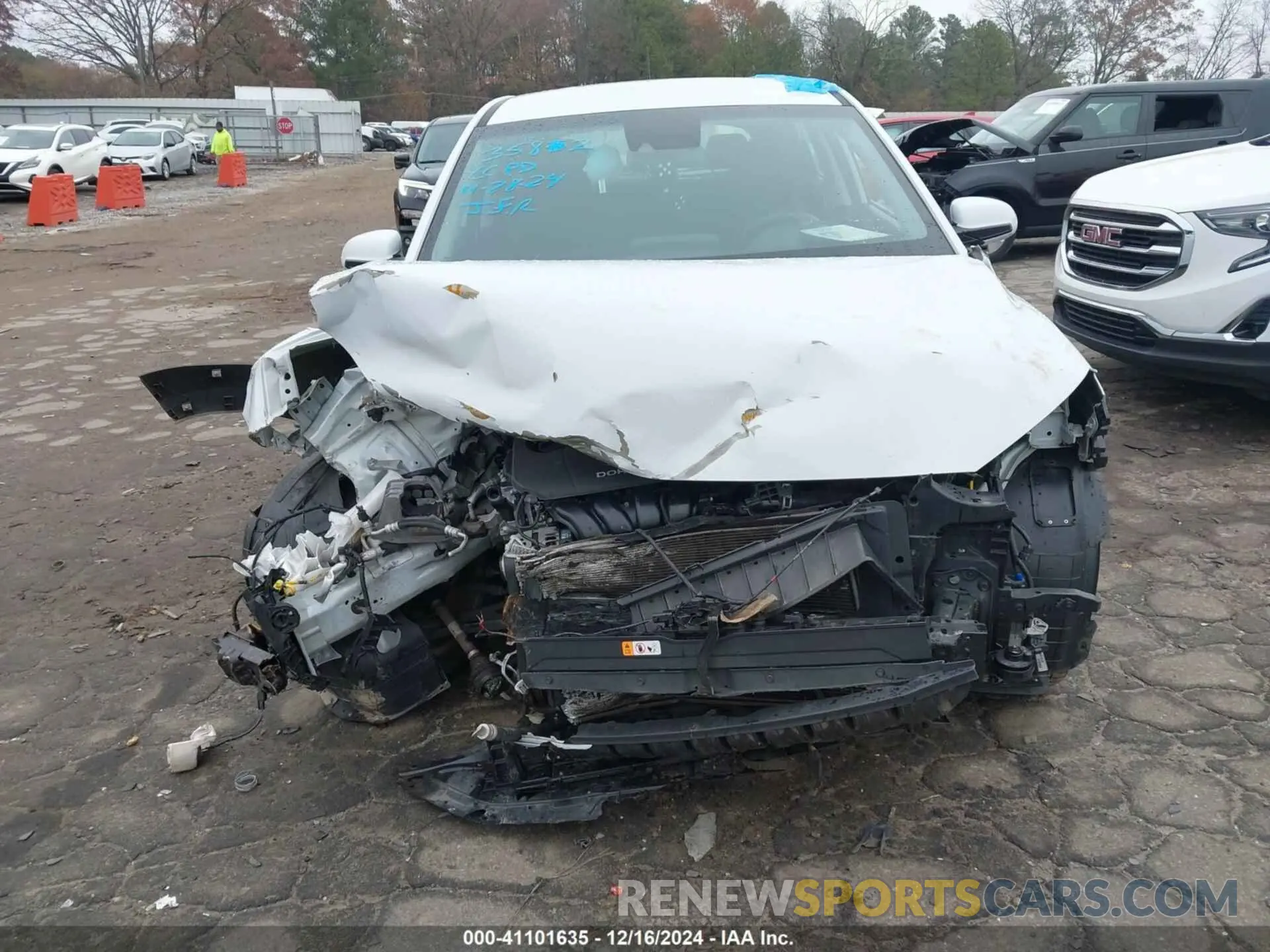 6 Photograph of a damaged car KM8K1CAA5MU643582 HYUNDAI KONA 2021