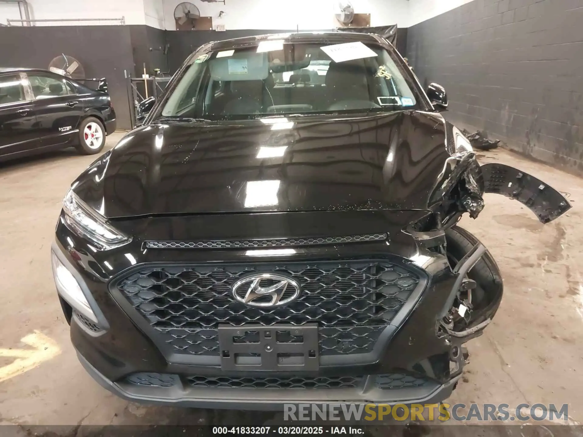 12 Photograph of a damaged car KM8K1CAA5MU647521 HYUNDAI KONA 2021