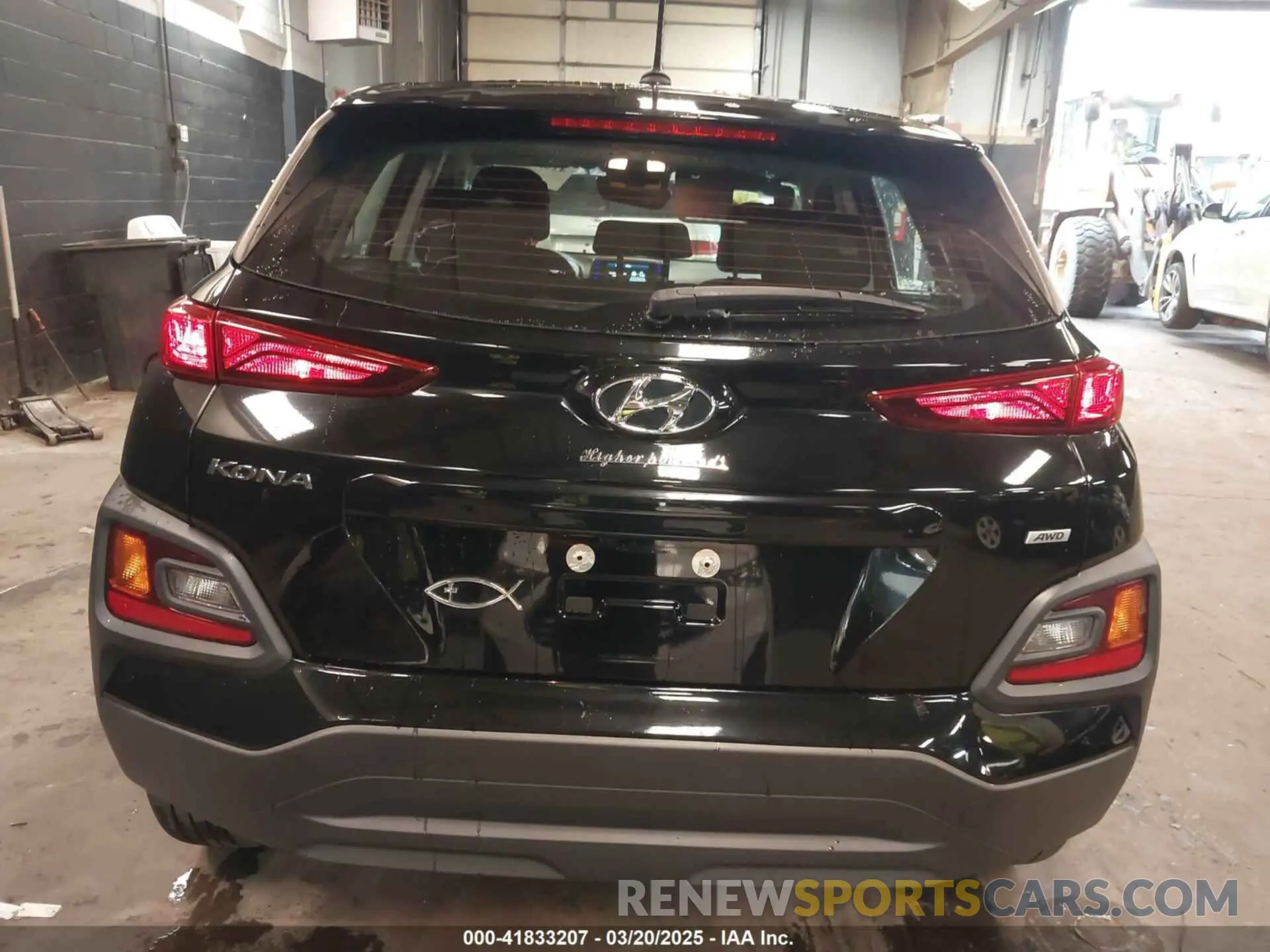 16 Photograph of a damaged car KM8K1CAA5MU647521 HYUNDAI KONA 2021
