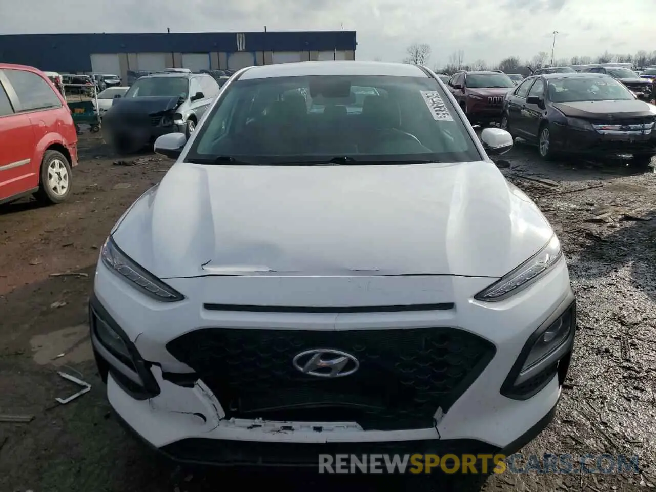 5 Photograph of a damaged car KM8K1CAA5MU716269 HYUNDAI KONA 2021