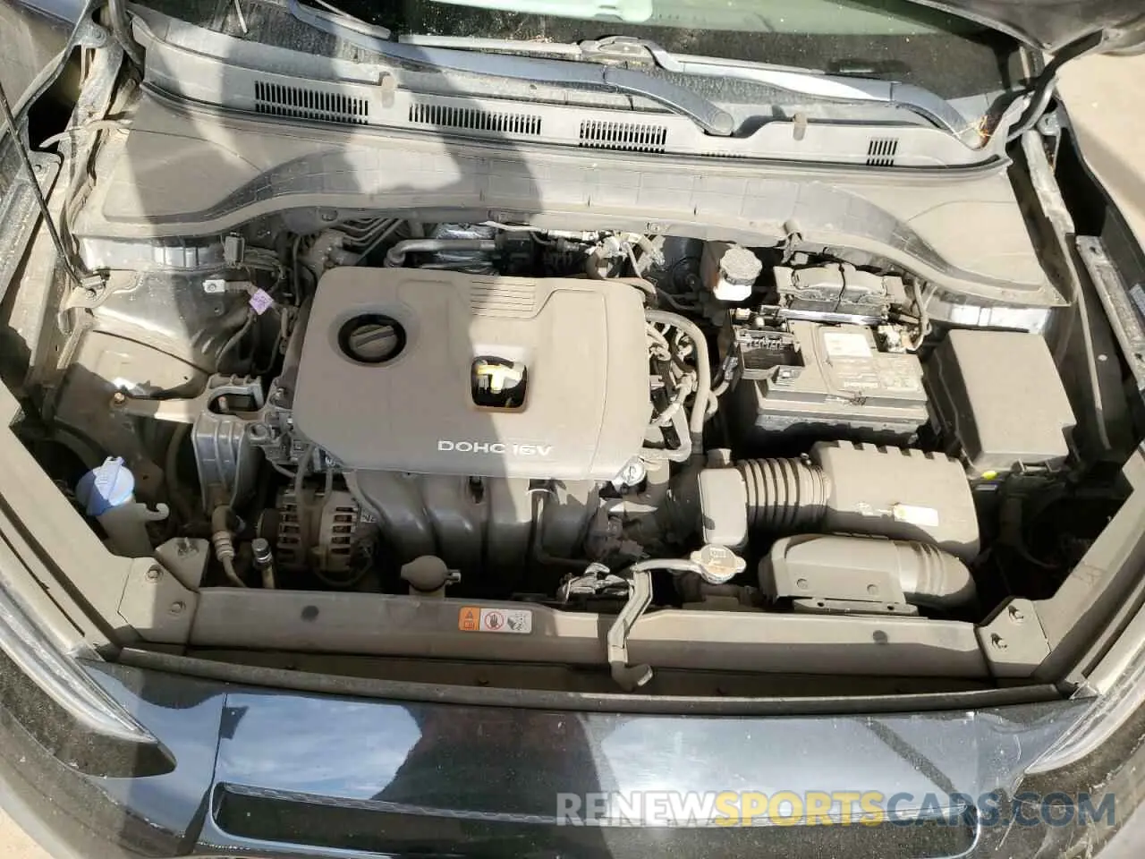 11 Photograph of a damaged car KM8K1CAA6MU663324 HYUNDAI KONA 2021