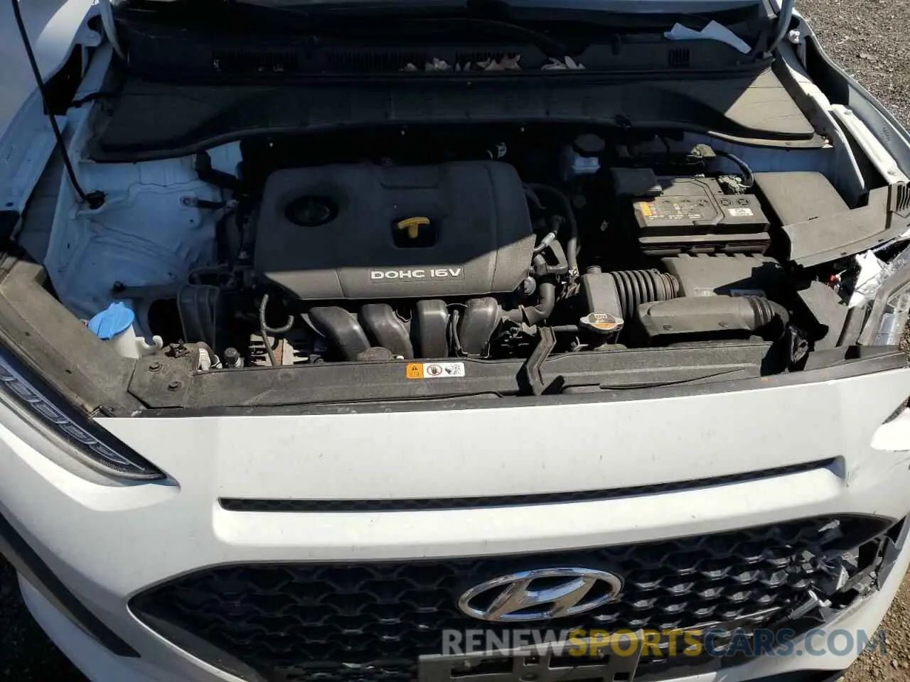 11 Photograph of a damaged car KM8K1CAA7MU659637 HYUNDAI KONA 2021