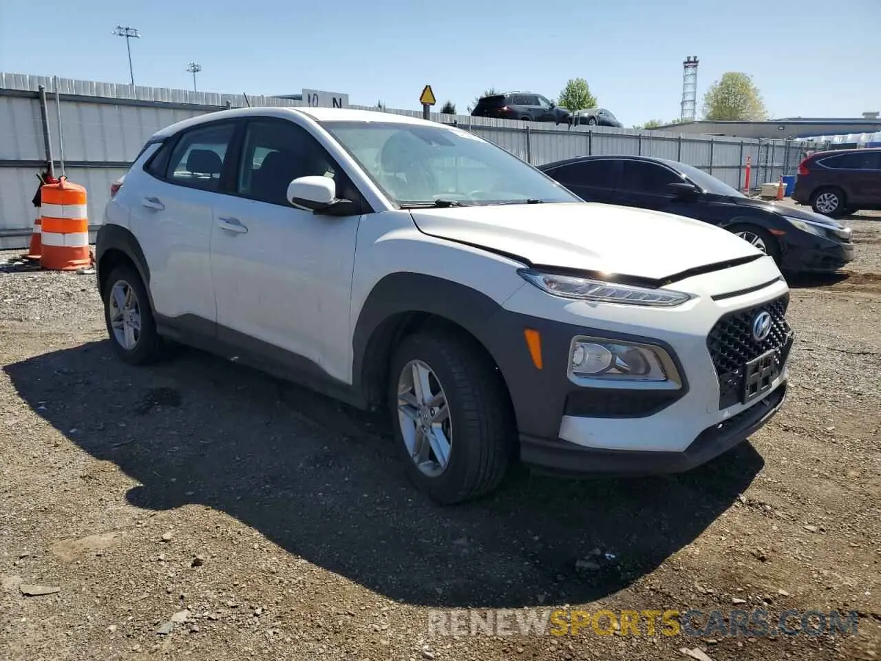 4 Photograph of a damaged car KM8K1CAA7MU659637 HYUNDAI KONA 2021