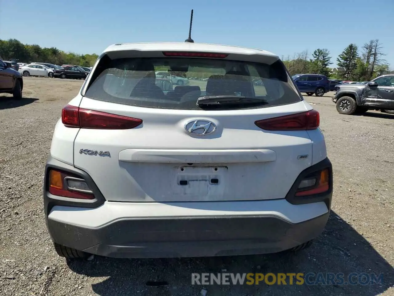 6 Photograph of a damaged car KM8K1CAA7MU659637 HYUNDAI KONA 2021