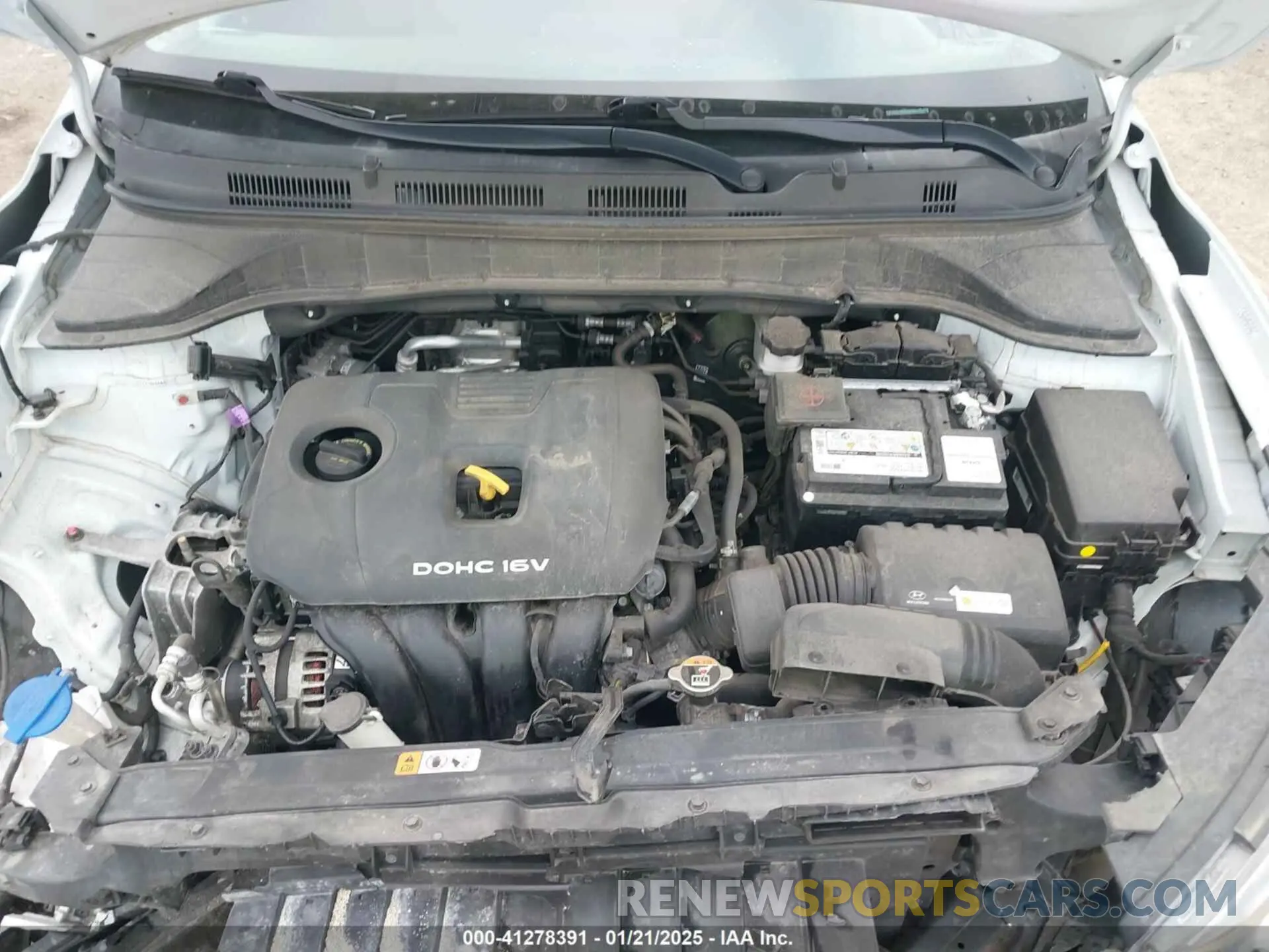 10 Photograph of a damaged car KM8K1CAA8MU691948 HYUNDAI KONA 2021