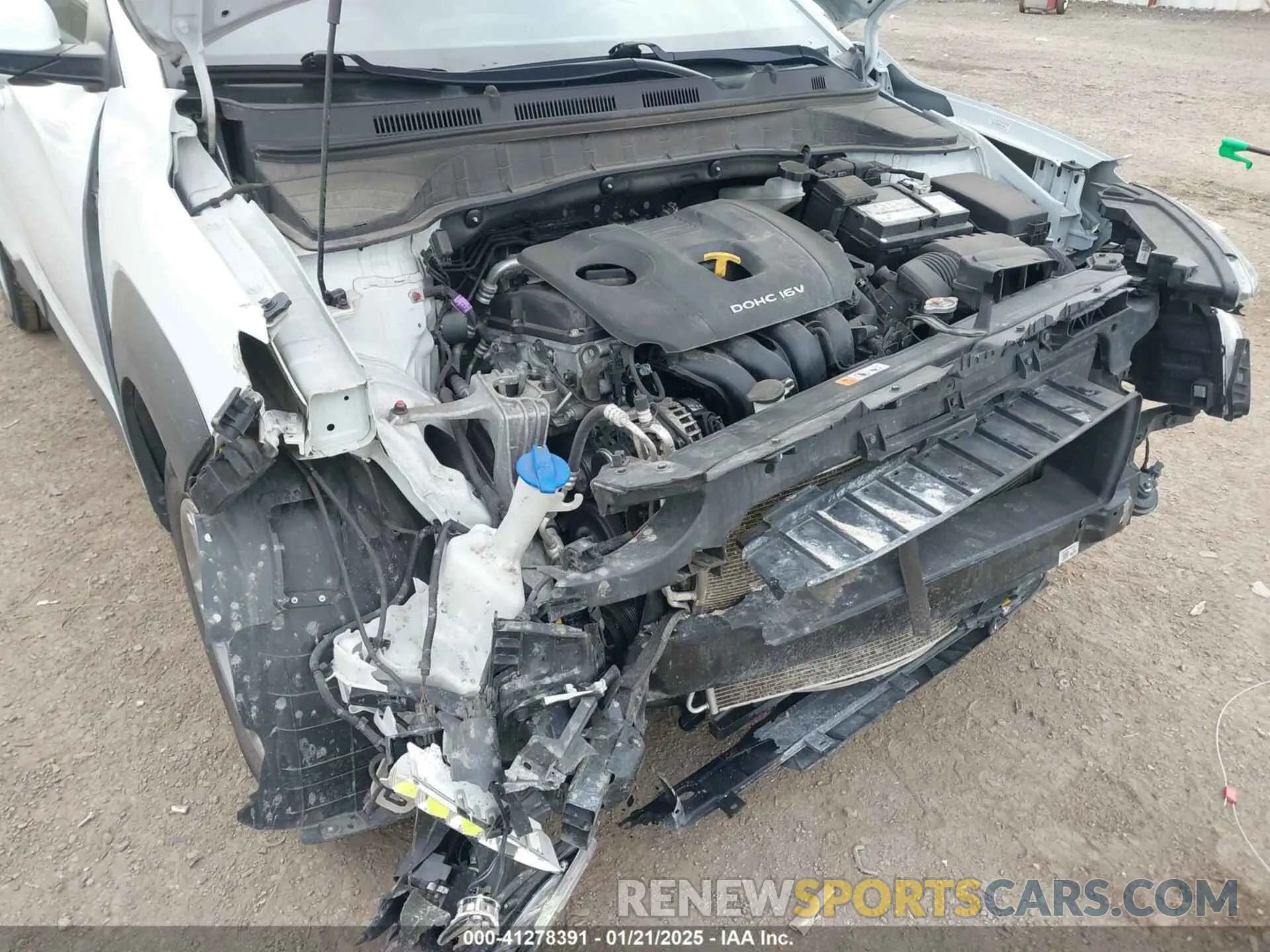 6 Photograph of a damaged car KM8K1CAA8MU691948 HYUNDAI KONA 2021