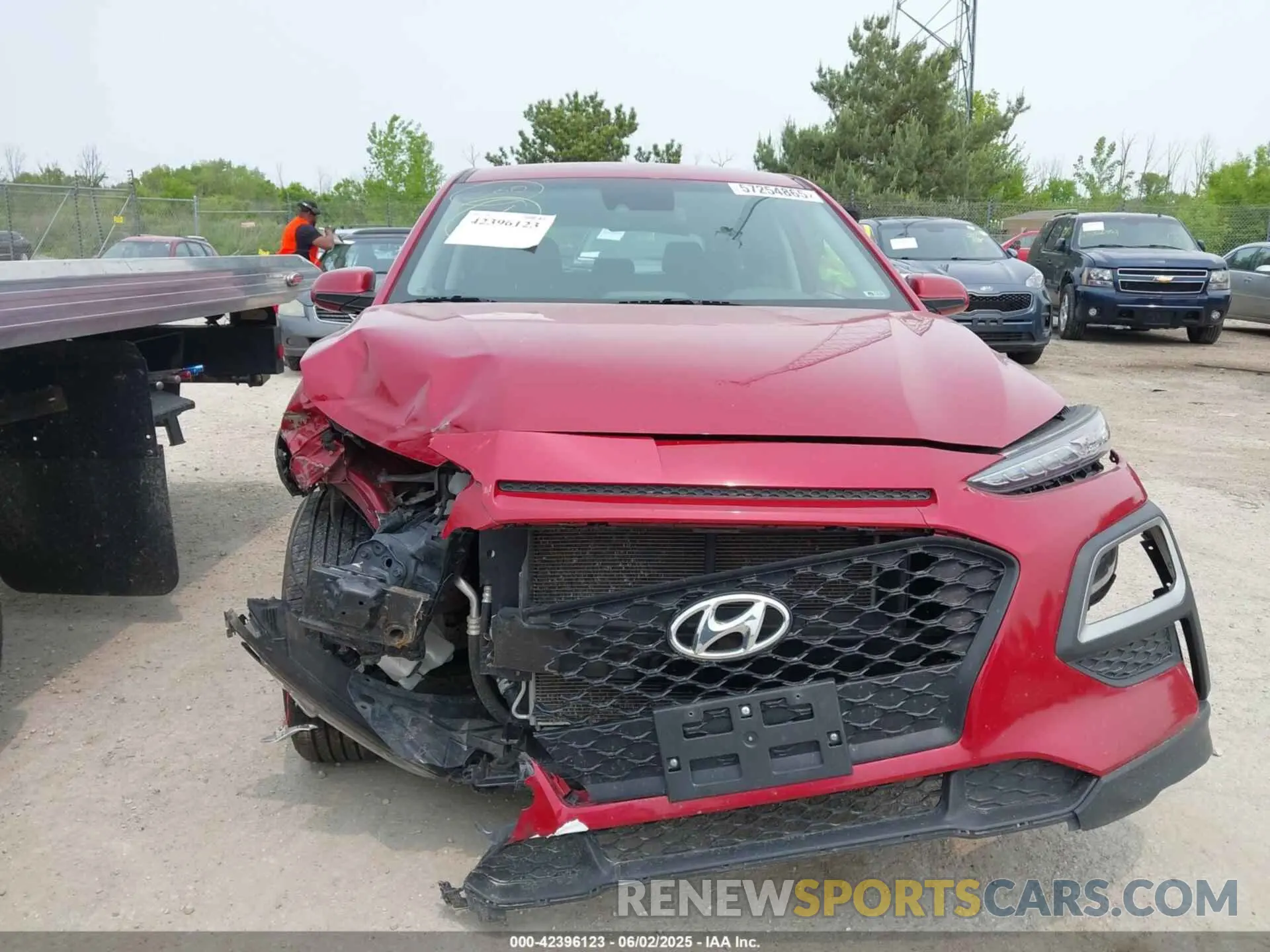 11 Photograph of a damaged car KM8K1CAA9MU633962 HYUNDAI KONA 2021