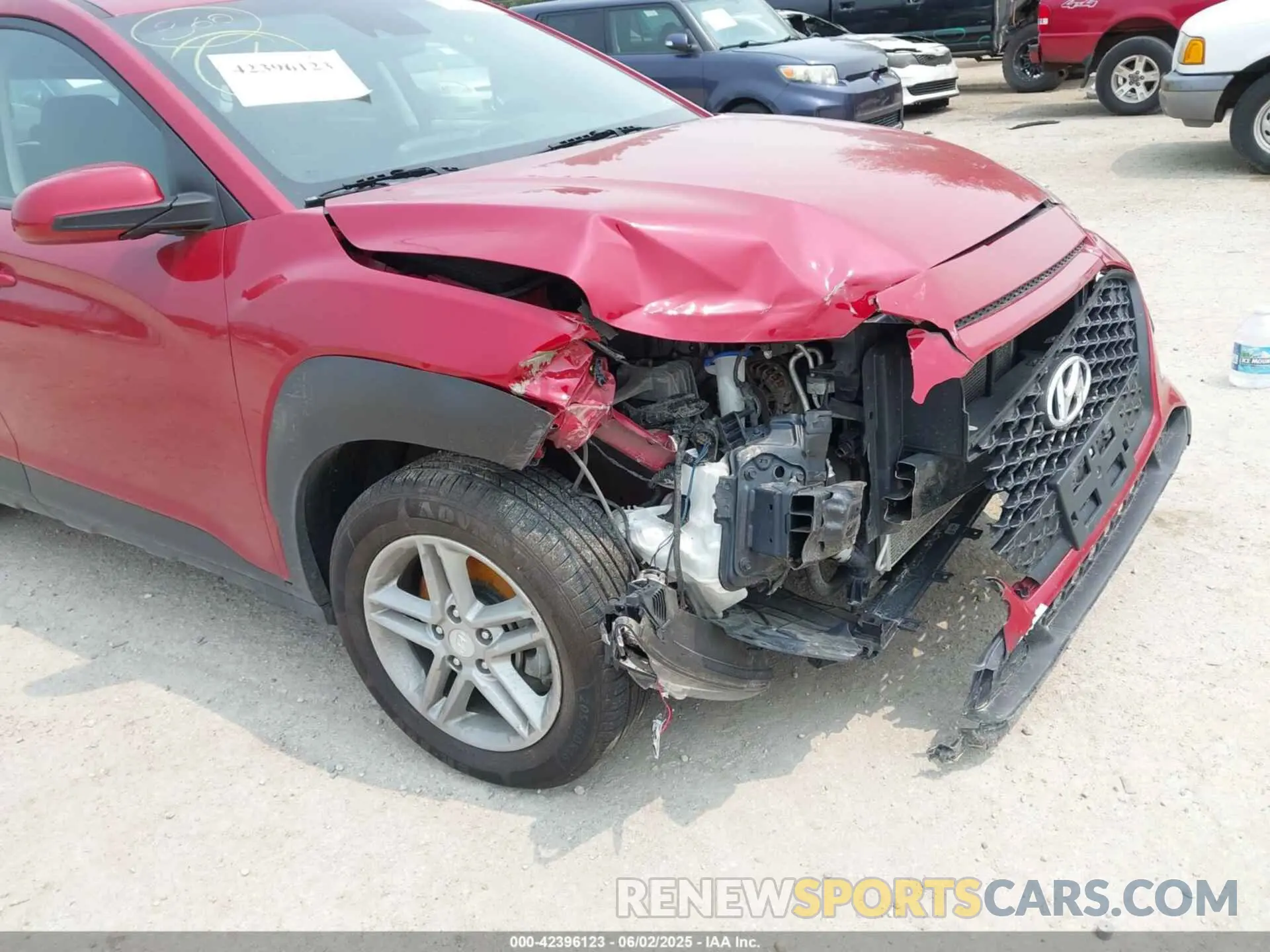 16 Photograph of a damaged car KM8K1CAA9MU633962 HYUNDAI KONA 2021