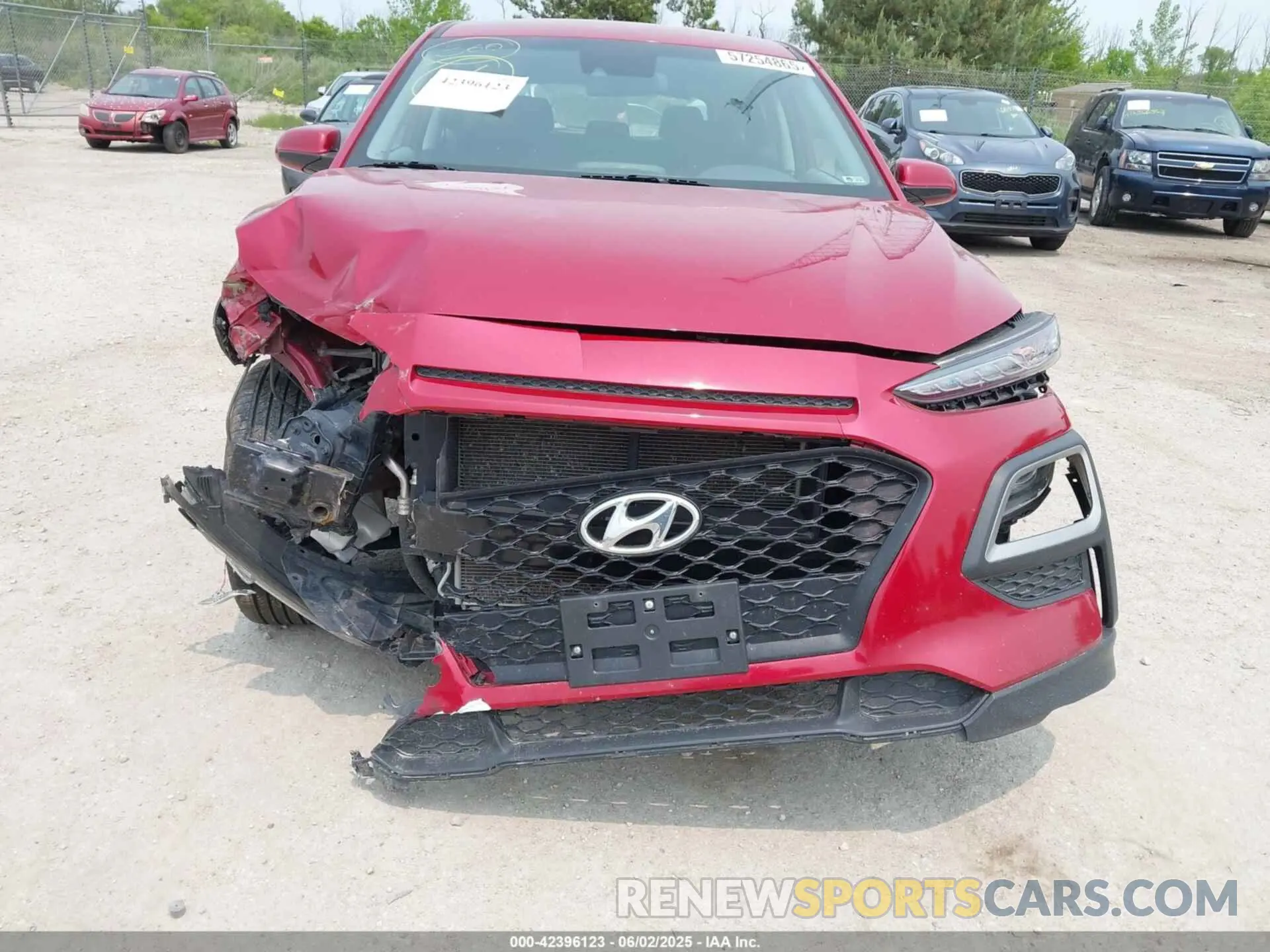 6 Photograph of a damaged car KM8K1CAA9MU633962 HYUNDAI KONA 2021