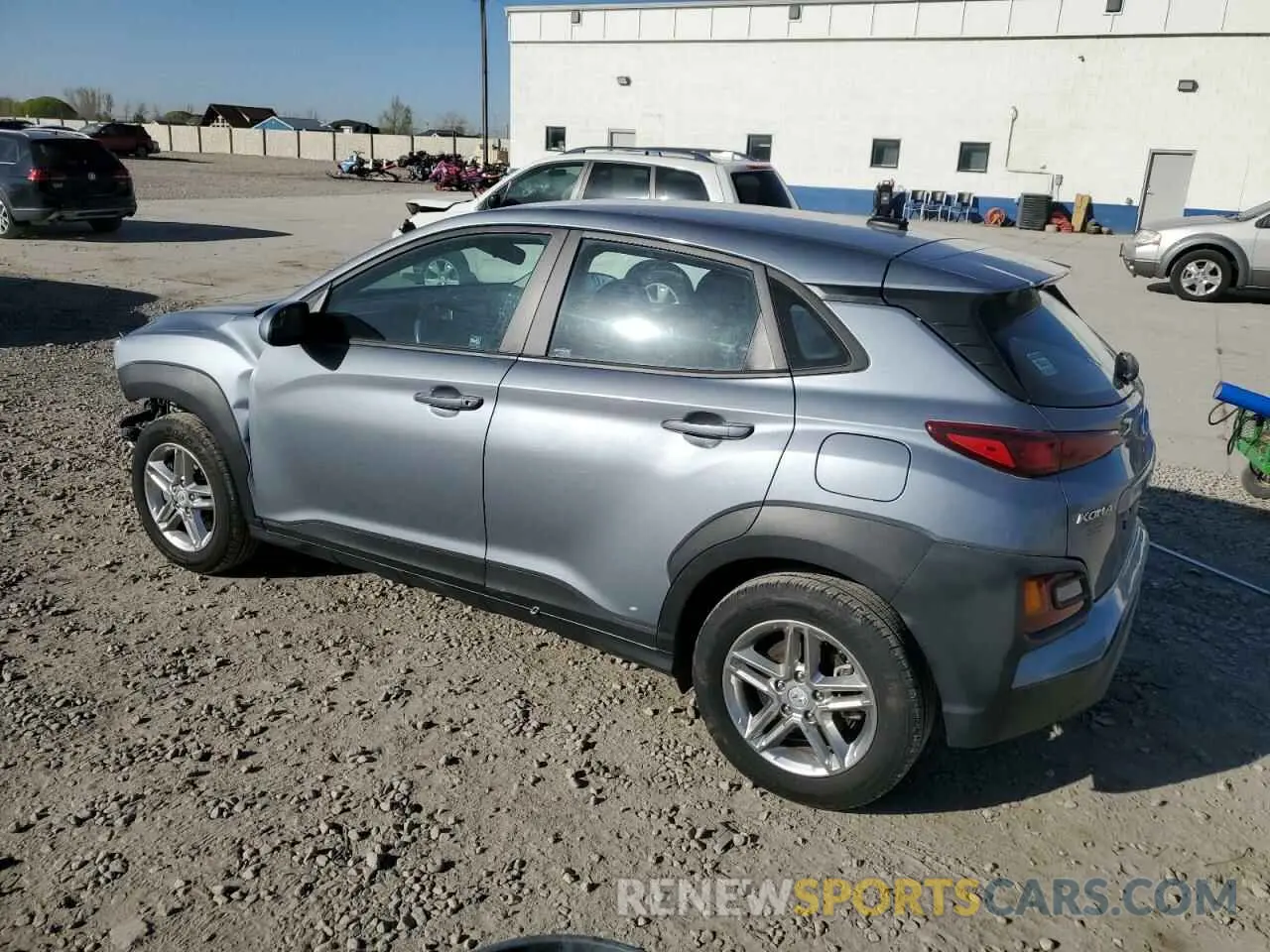 2 Photograph of a damaged car KM8K1CAA9MU704738 HYUNDAI KONA 2021