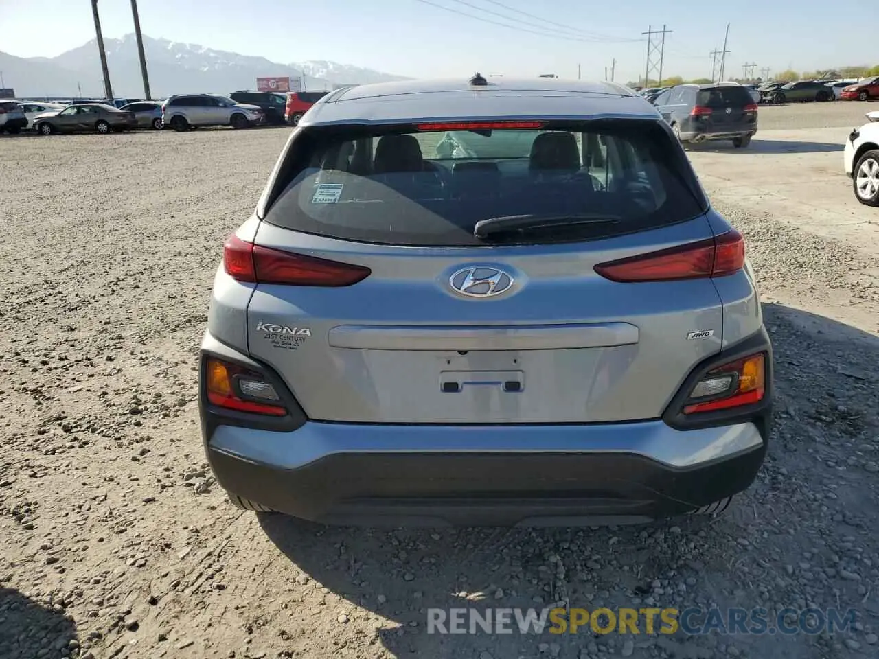 6 Photograph of a damaged car KM8K1CAA9MU704738 HYUNDAI KONA 2021