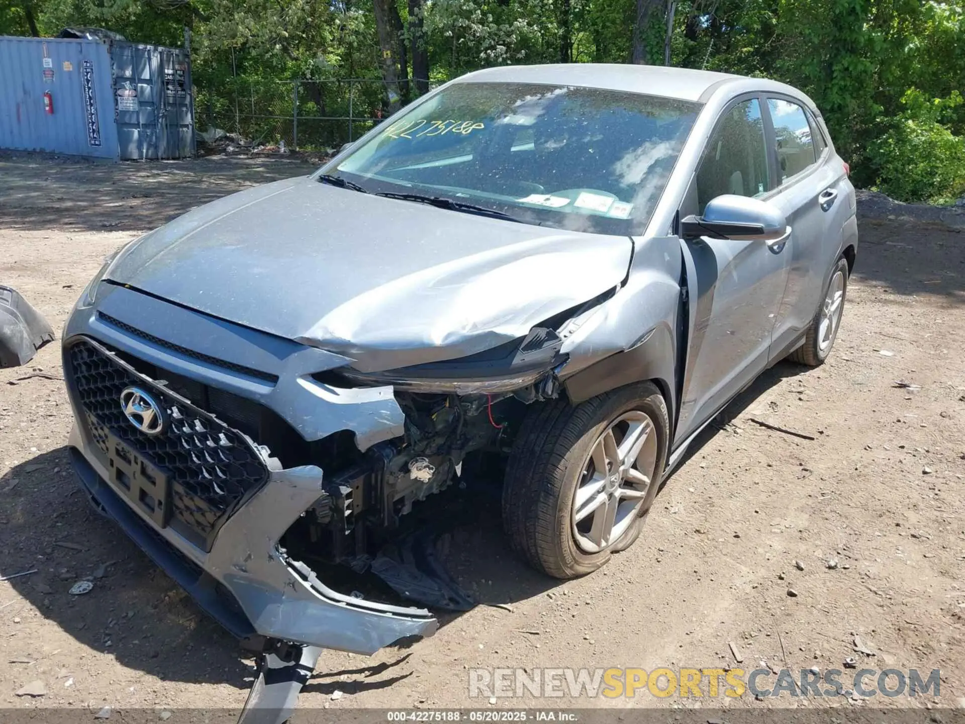 6 Photograph of a damaged car KM8K1CAA9MU723192 HYUNDAI KONA 2021