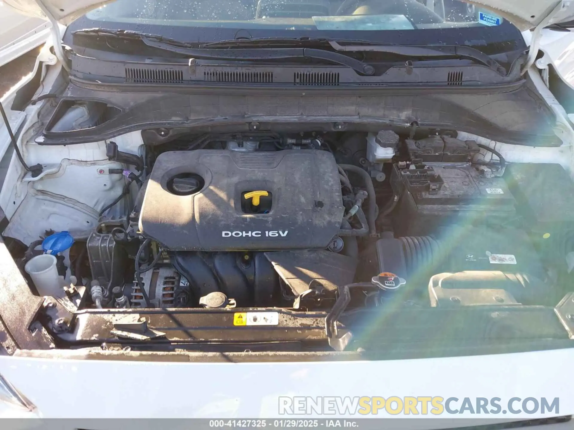 10 Photograph of a damaged car KM8K1CAAXMU647112 HYUNDAI KONA 2021