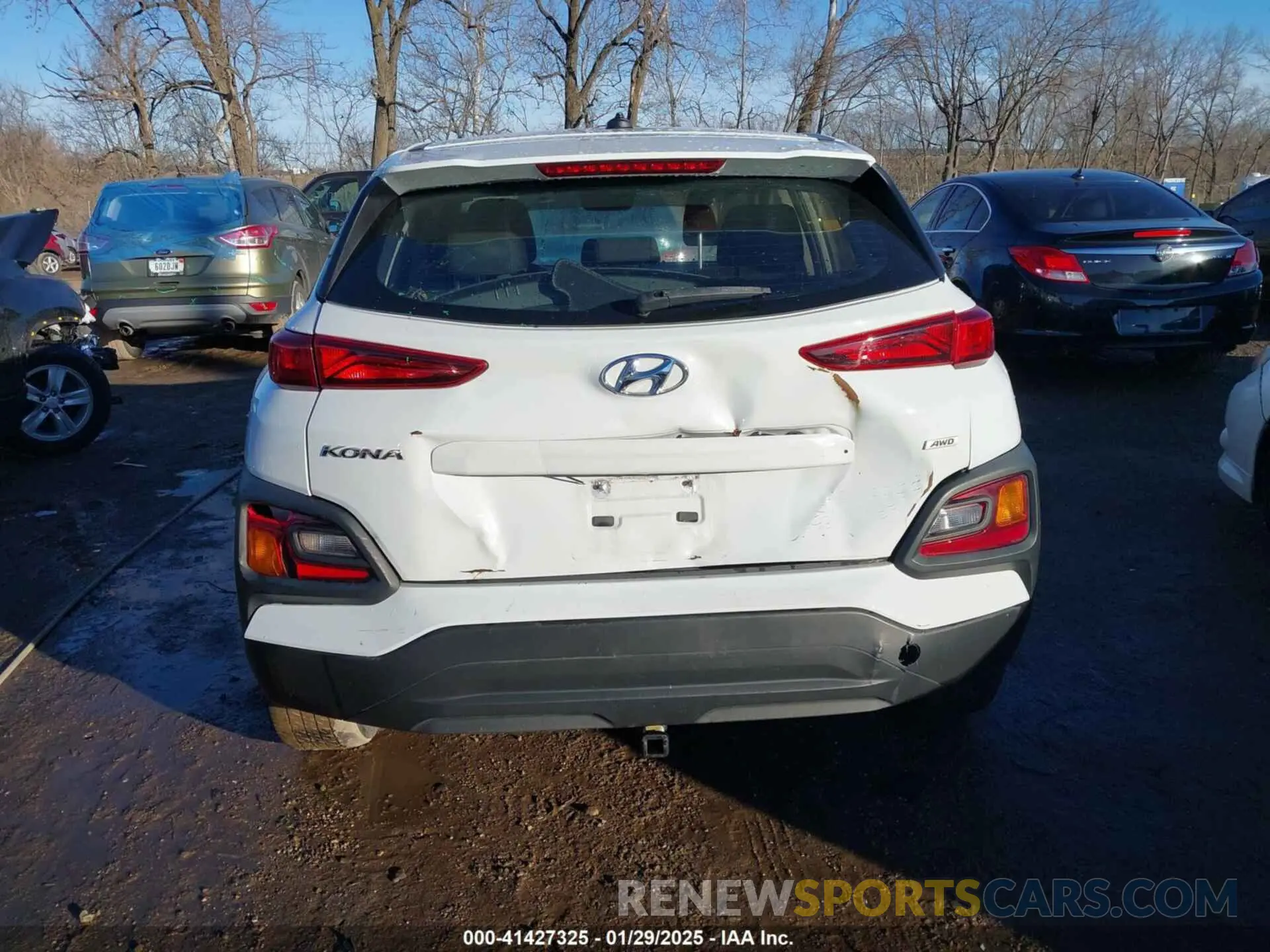 16 Photograph of a damaged car KM8K1CAAXMU647112 HYUNDAI KONA 2021
