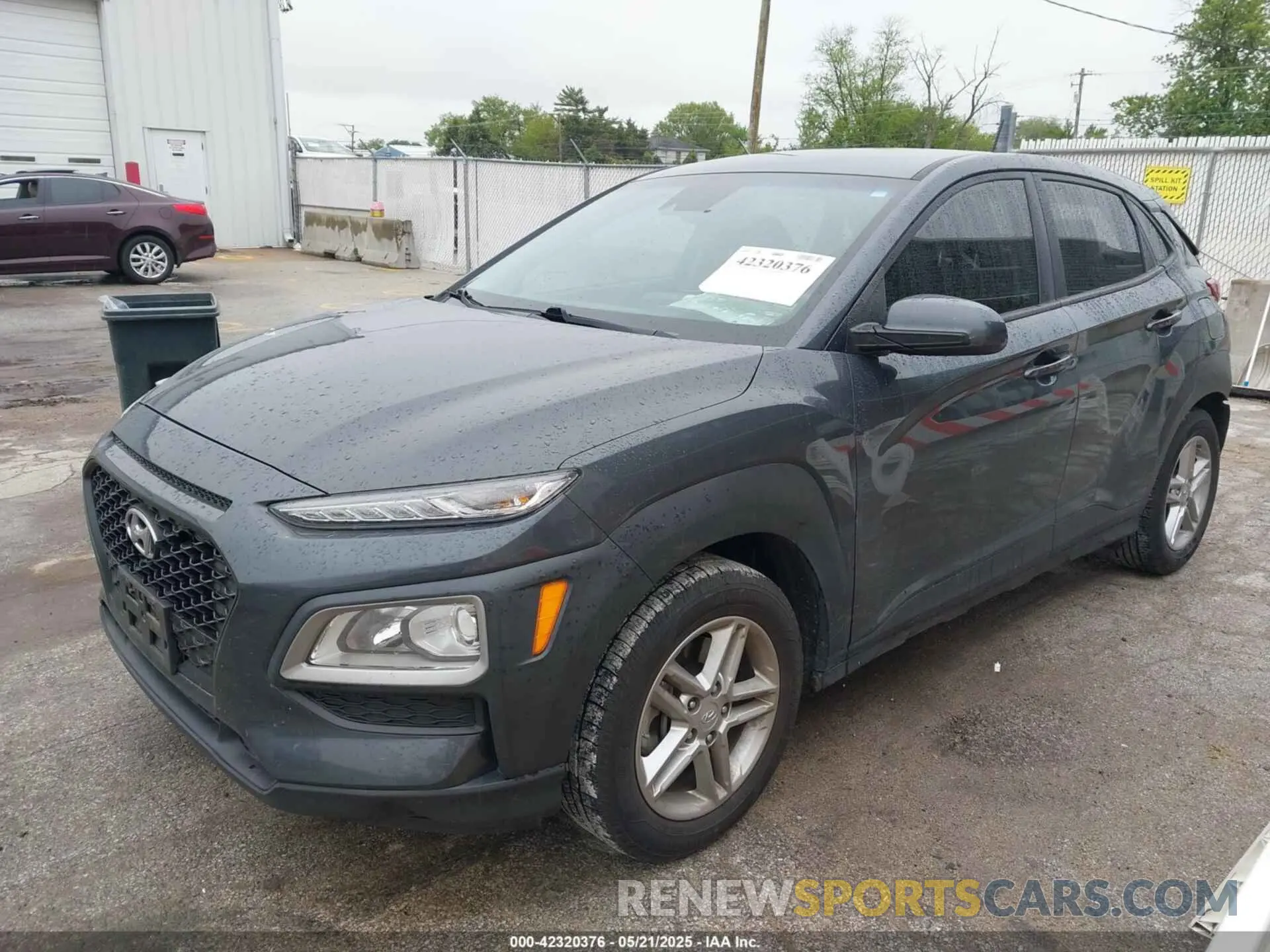 2 Photograph of a damaged car KM8K1CAAXMU740034 HYUNDAI KONA 2021
