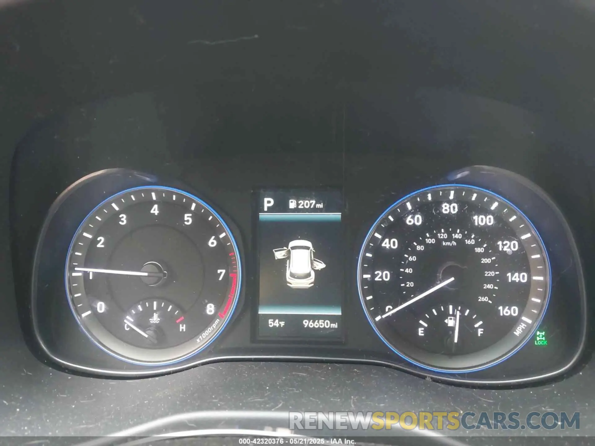7 Photograph of a damaged car KM8K1CAAXMU740034 HYUNDAI KONA 2021