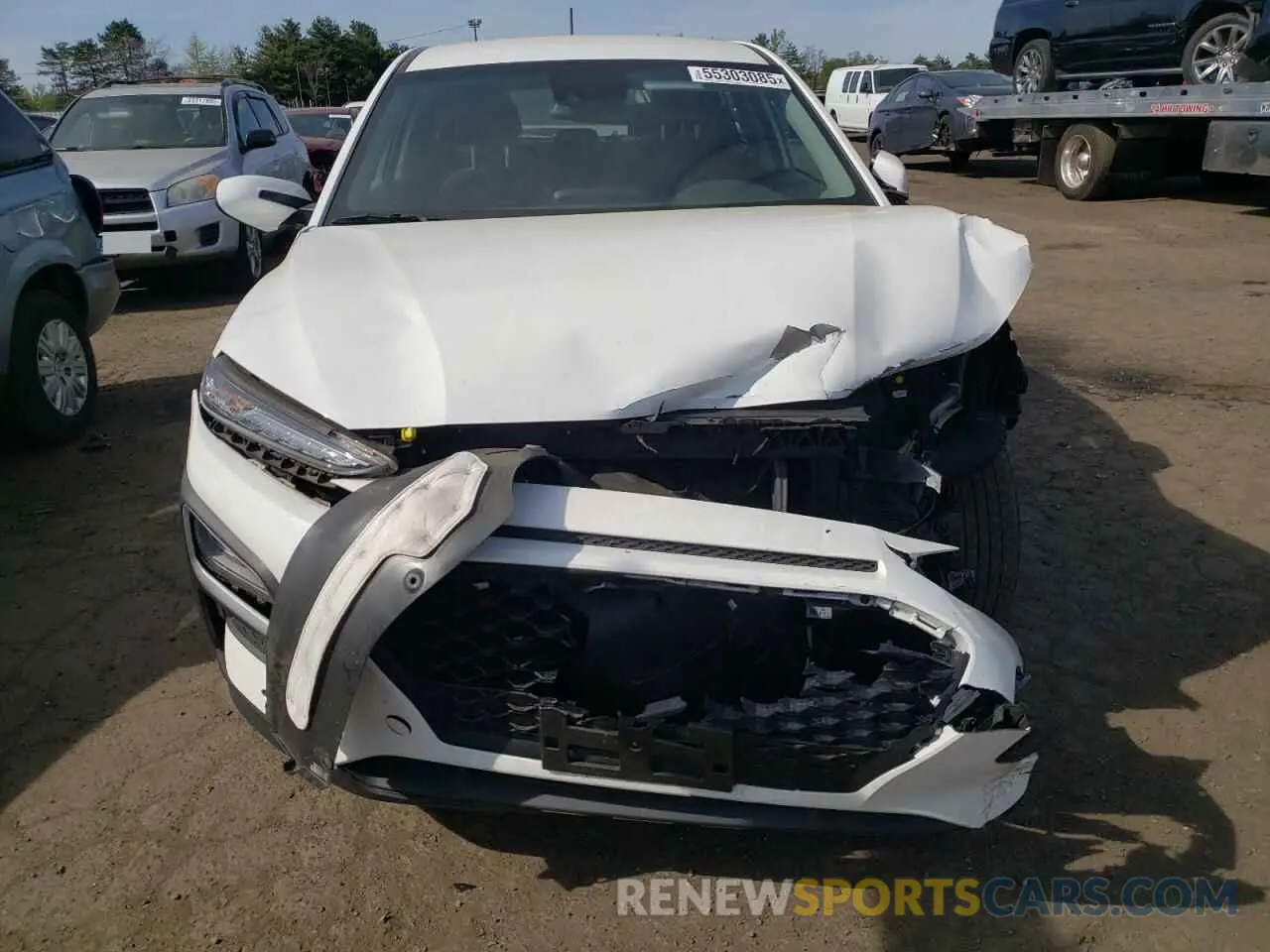 5 Photograph of a damaged car KM8K1CAAXMU746447 HYUNDAI KONA 2021