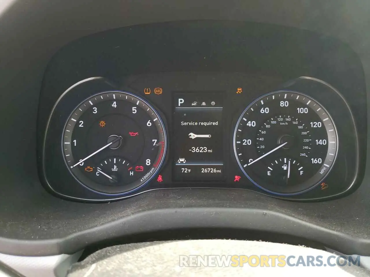 9 Photograph of a damaged car KM8K1CAAXMU746447 HYUNDAI KONA 2021