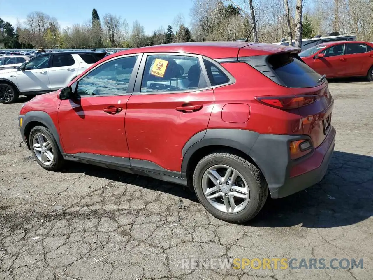 2 Photograph of a damaged car KM8K1CAAXMU748165 HYUNDAI KONA 2021