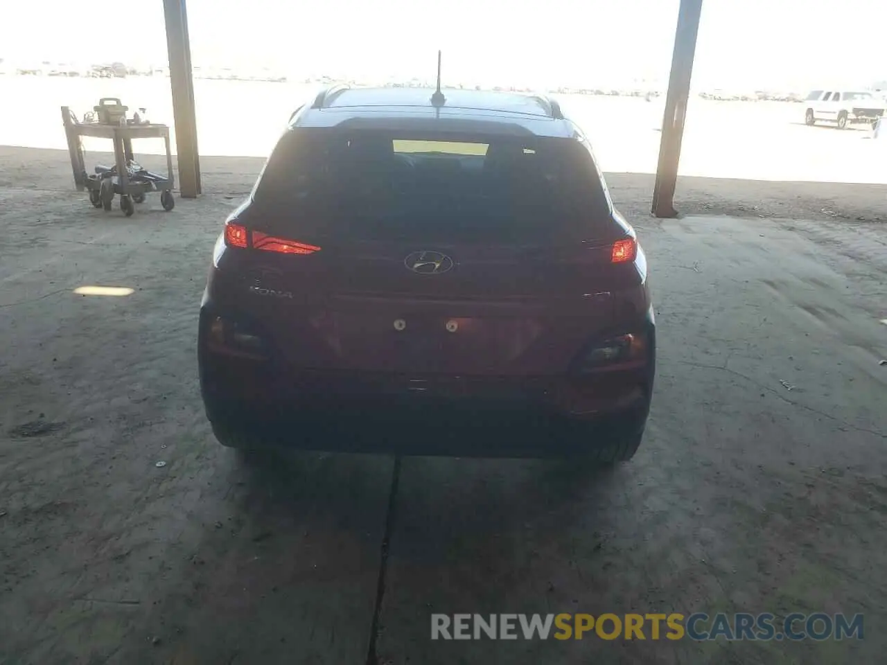 6 Photograph of a damaged car KM8K22AA0MU615762 HYUNDAI KONA 2021