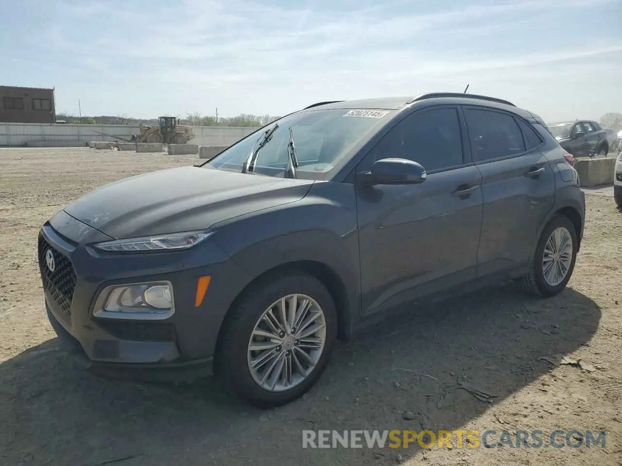 1 Photograph of a damaged car KM8K22AA0MU667764 HYUNDAI KONA 2021