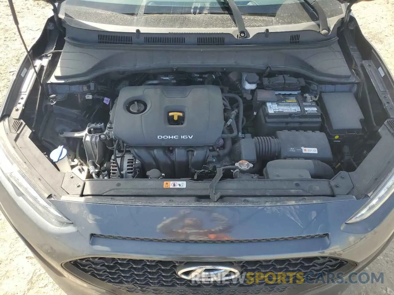 13 Photograph of a damaged car KM8K22AA0MU667764 HYUNDAI KONA 2021