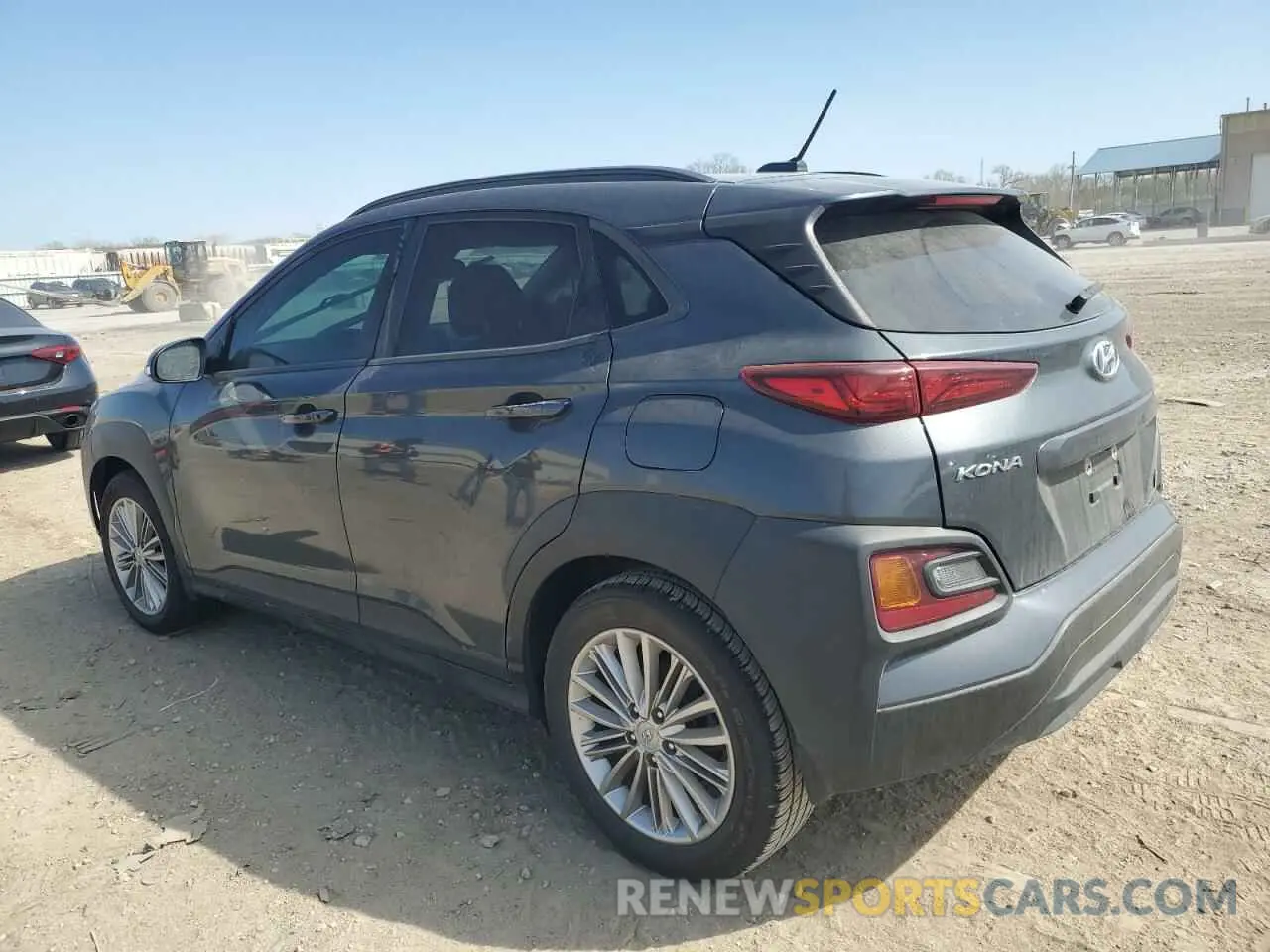 2 Photograph of a damaged car KM8K22AA0MU667764 HYUNDAI KONA 2021